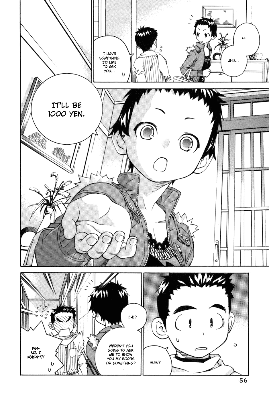 Halaman dari Chokotto Sister Chapter 62