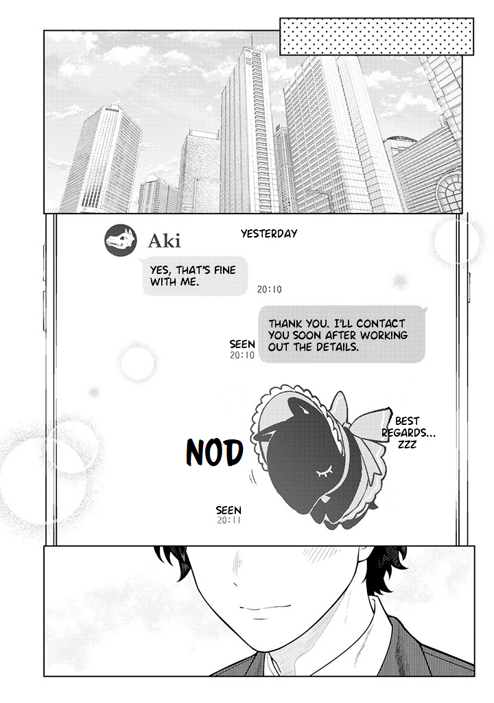 Halaman dari Kaisha to Shiseikatsu: On to Off Chapter 5.1