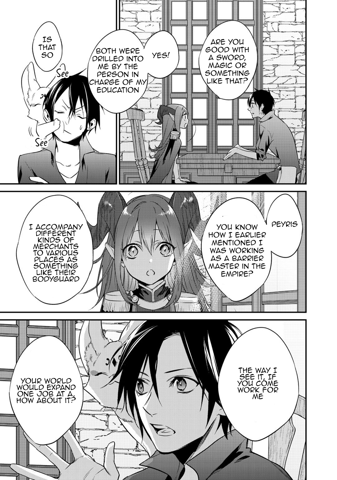 Halaman dari Kekkaishi e no Tensei Chapter 17