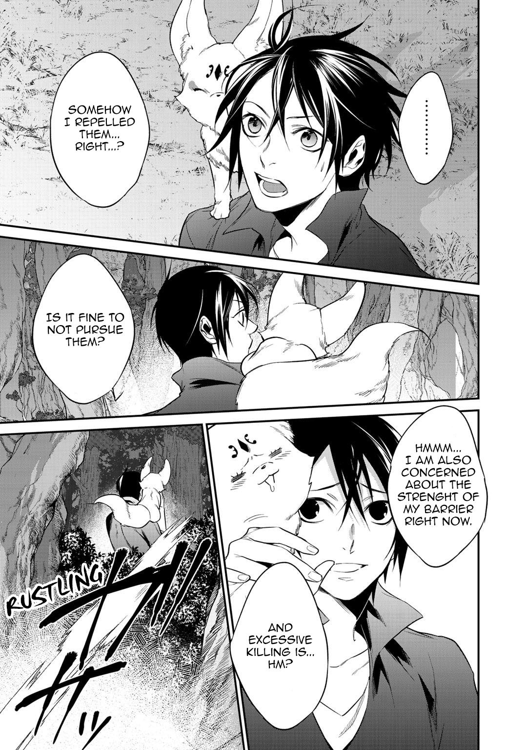 Halaman dari Kekkaishi e no Tensei Chapter 17