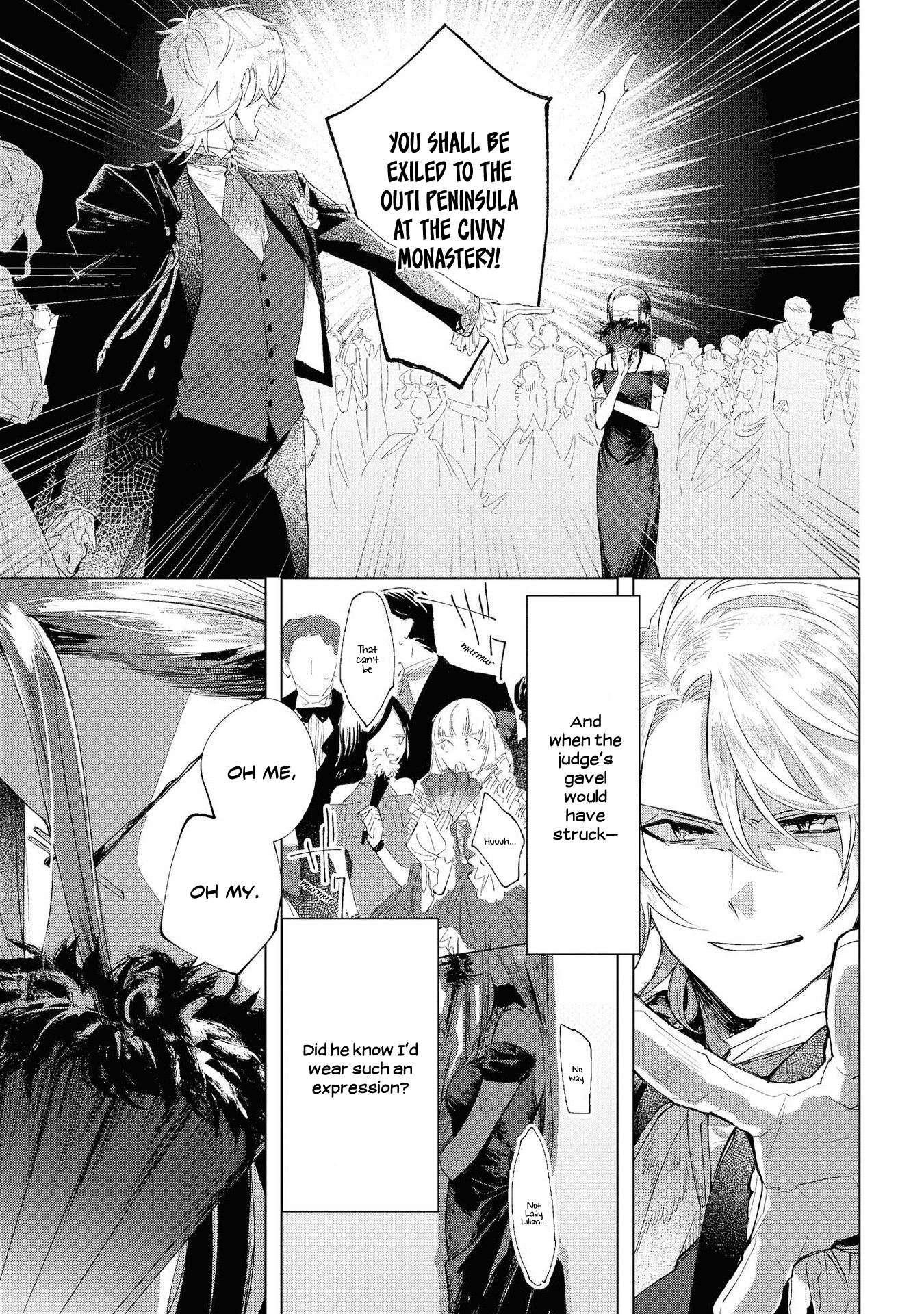 Halaman dari Though I May Be a Villainess, I'll Show You I Can Obtain Happiness! Chapter 2