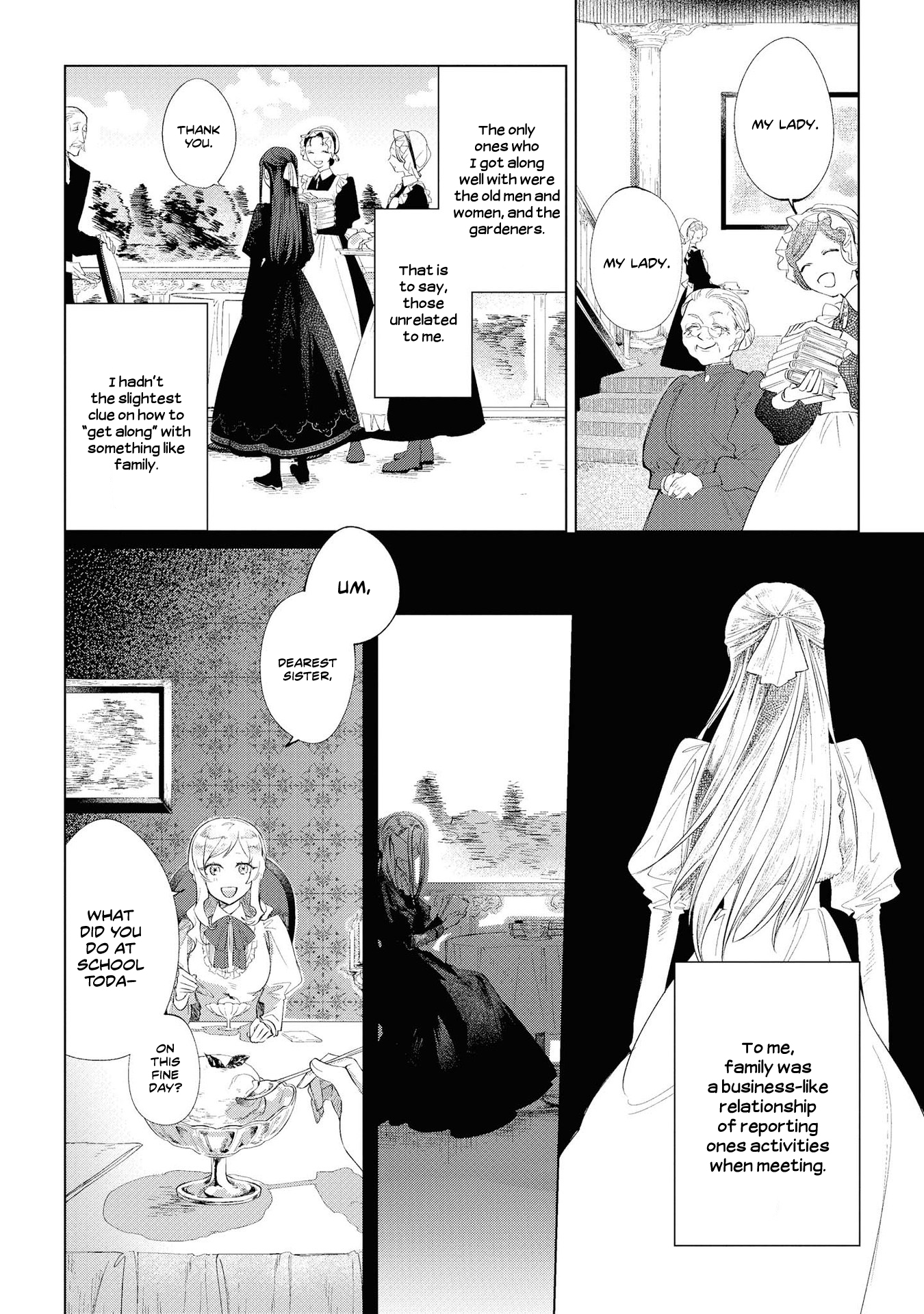Halaman dari Though I May Be a Villainess, I'll Show You I Can Obtain Happiness! Chapter 2