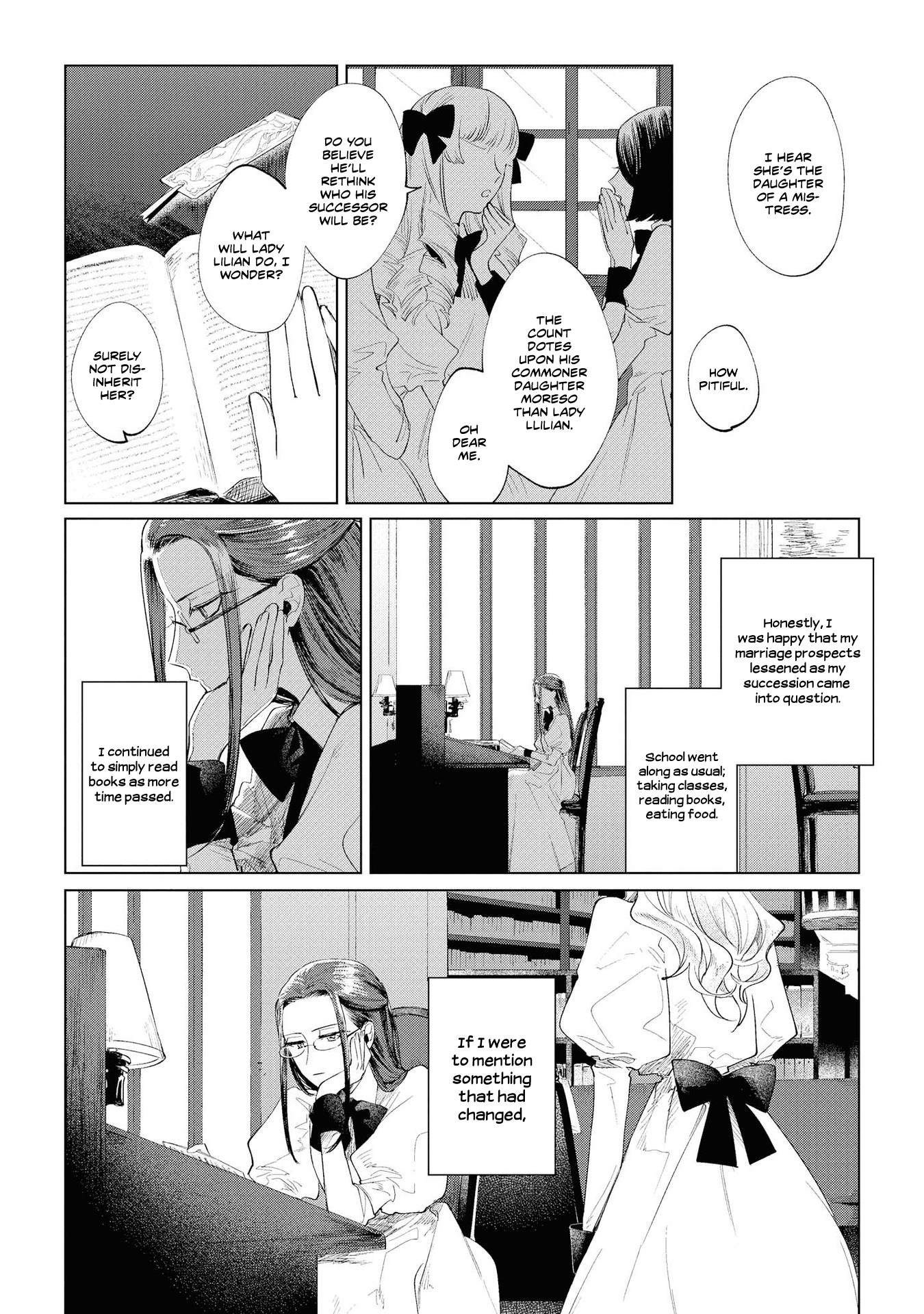 Halaman dari Though I May Be a Villainess, I'll Show You I Can Obtain Happiness! Chapter 2