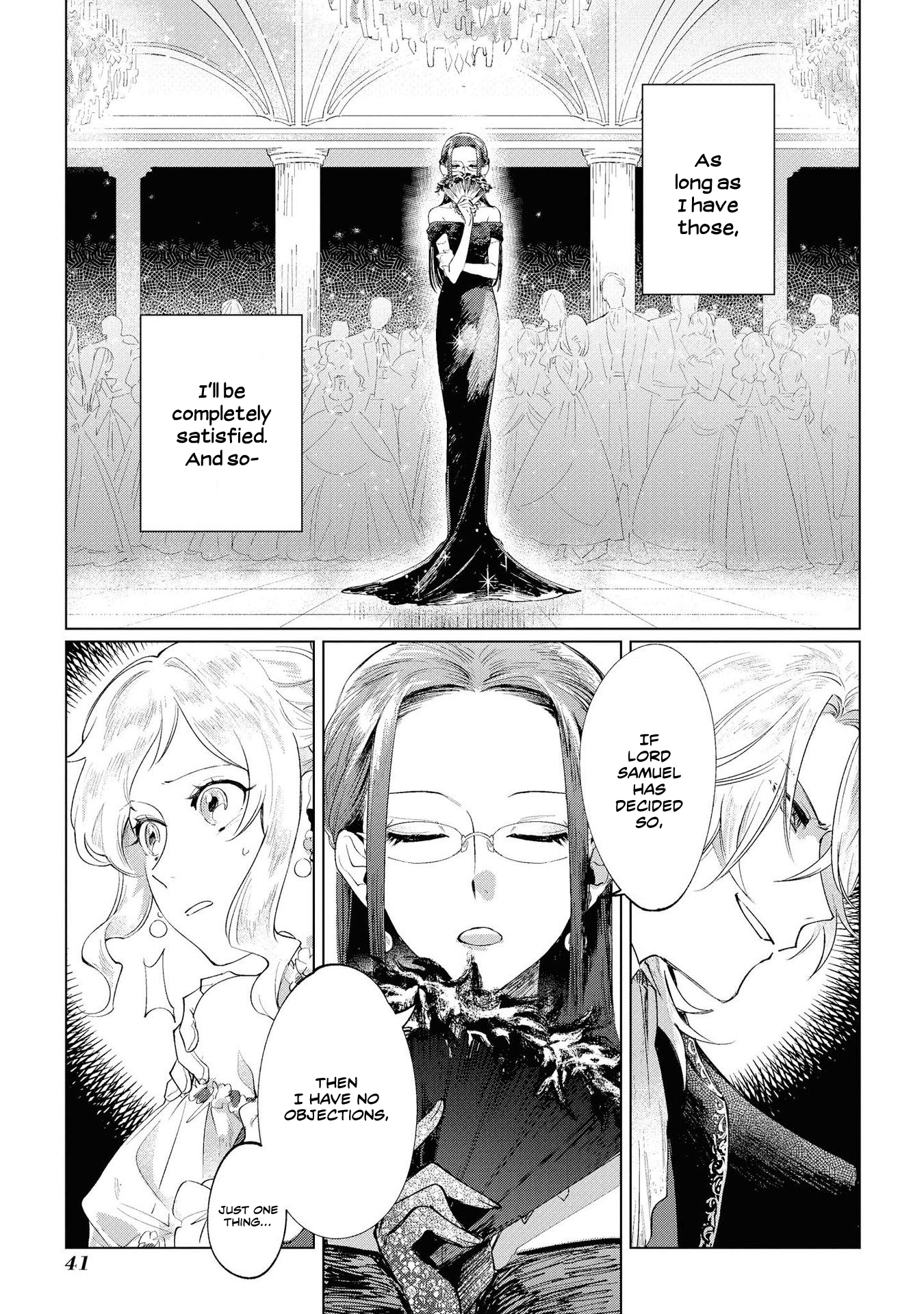 Halaman dari Though I May Be a Villainess, I'll Show You I Can Obtain Happiness! Chapter 2