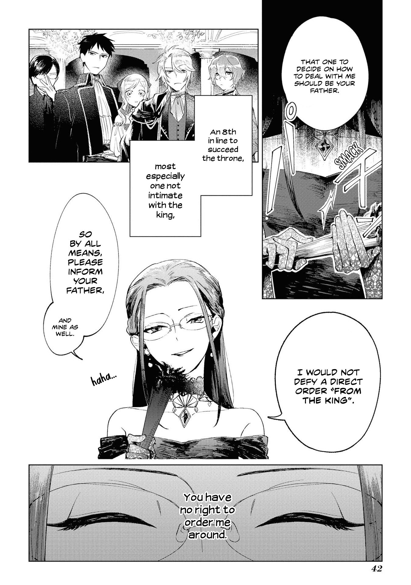 Halaman dari Though I May Be a Villainess, I'll Show You I Can Obtain Happiness! Chapter 2