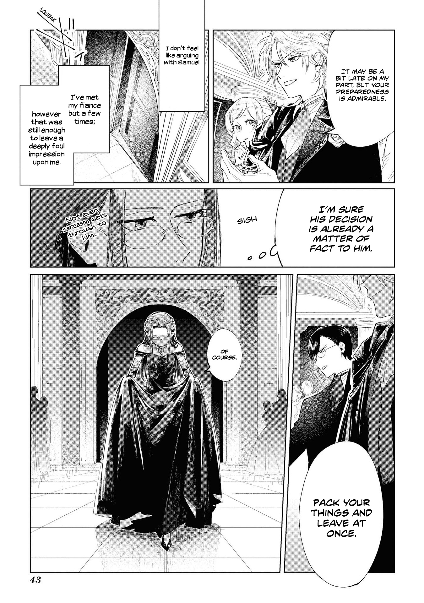Halaman dari Though I May Be a Villainess, I'll Show You I Can Obtain Happiness! Chapter 2