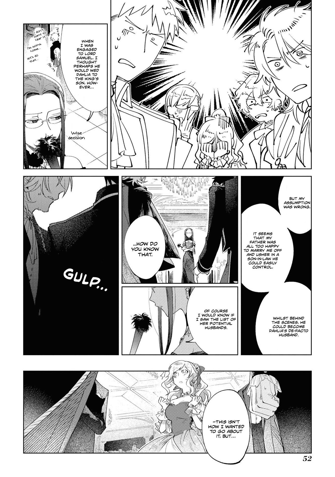 Halaman dari Though I May Be a Villainess, I'll Show You I Can Obtain Happiness! Chapter 2