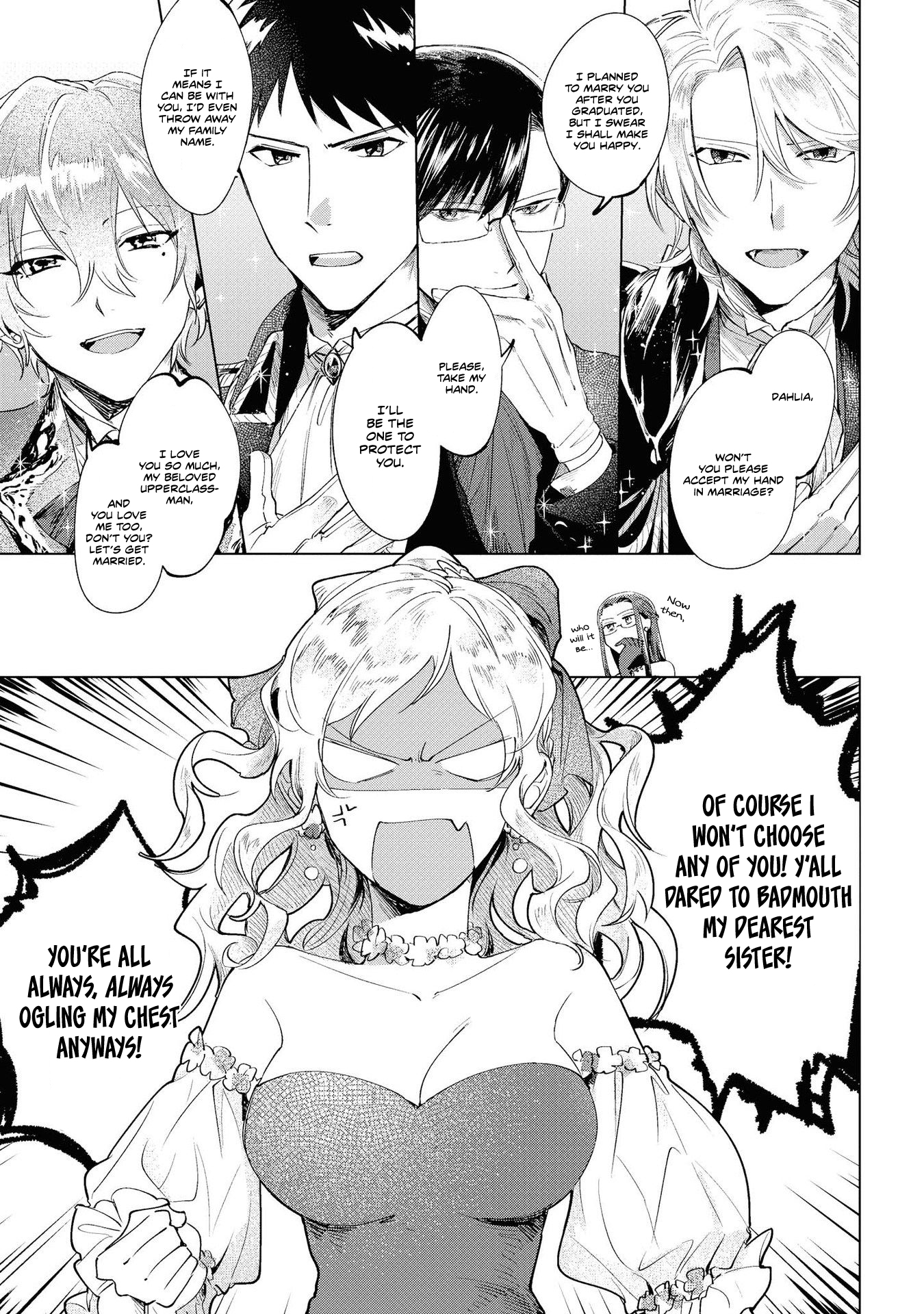 Halaman dari Though I May Be a Villainess, I'll Show You I Can Obtain Happiness! Chapter 2