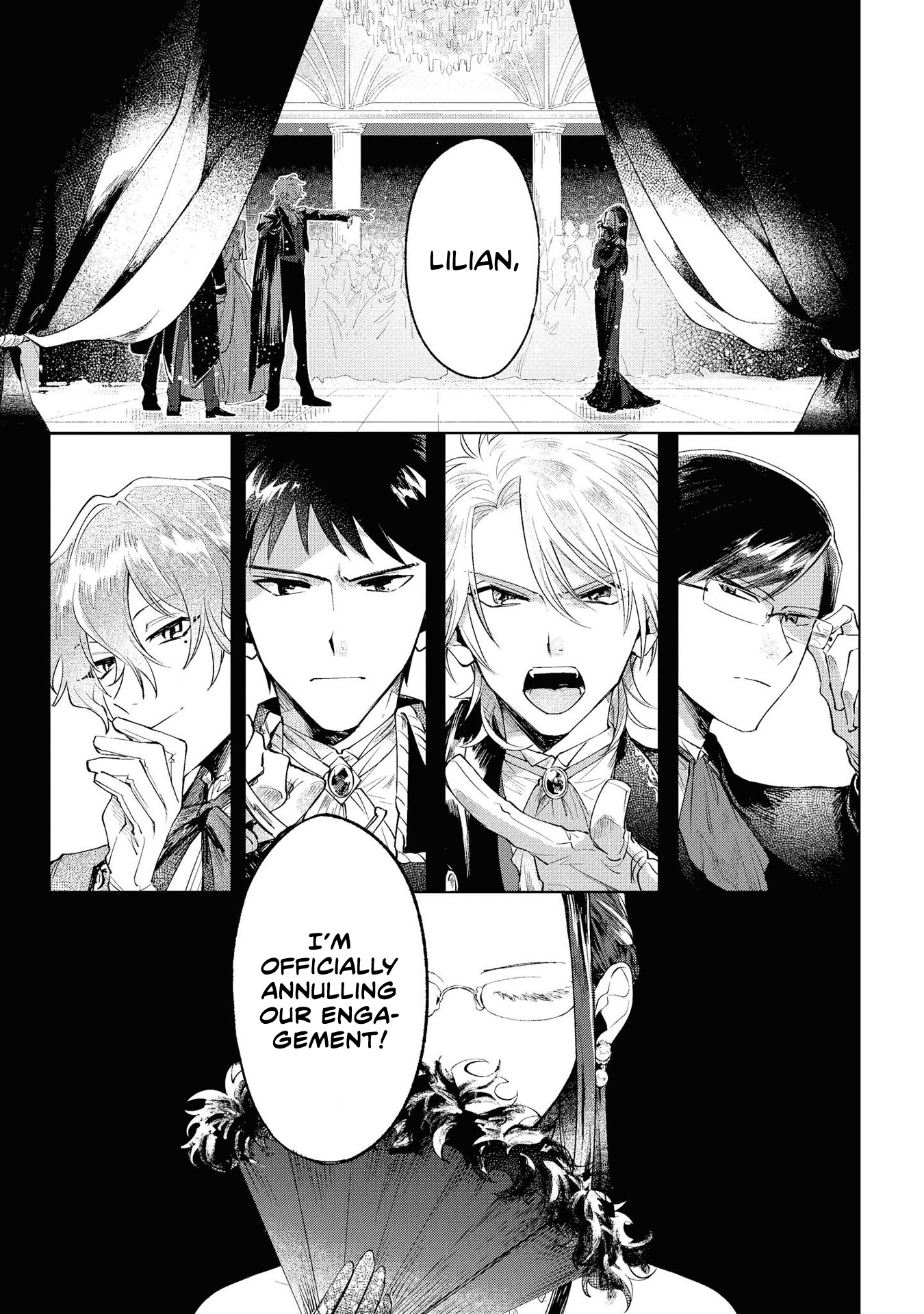 Halaman dari Though I May Be a Villainess, I'll Show You I Can Obtain Happiness! Chapter 2