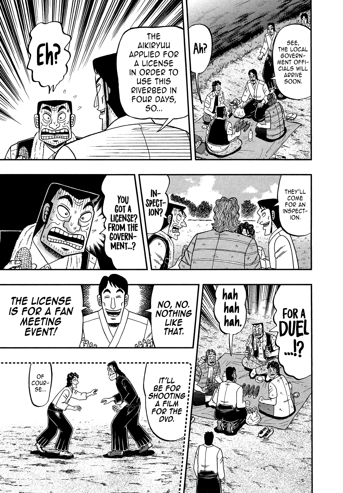 Halaman dari The New Legend of the Strongest Man Kurosawa Chapter 105