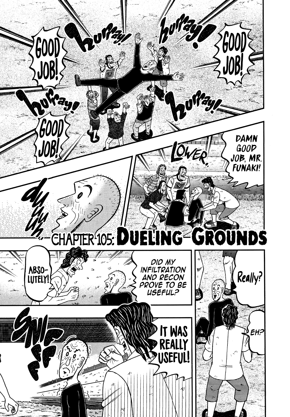 Halaman dari The New Legend of the Strongest Man Kurosawa Chapter 105