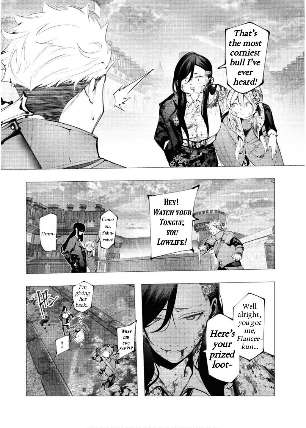 Halaman dari Serial Killer Isekai ni Oritatsu - Isekai Battle Royale Chapter 4