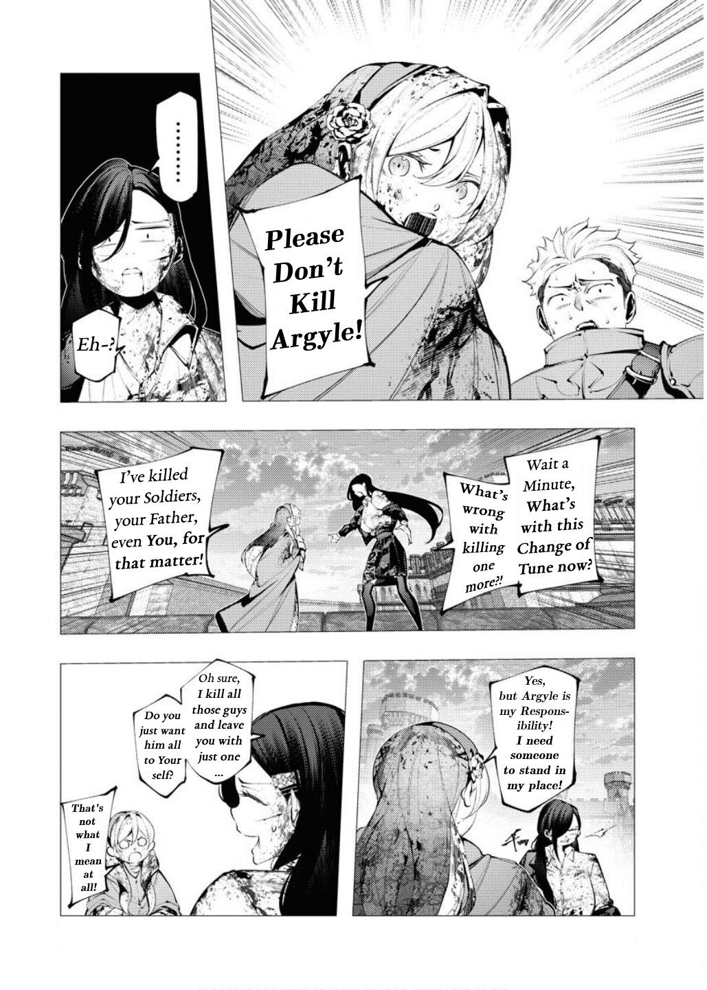 Halaman dari Serial Killer Isekai ni Oritatsu - Isekai Battle Royale Chapter 4