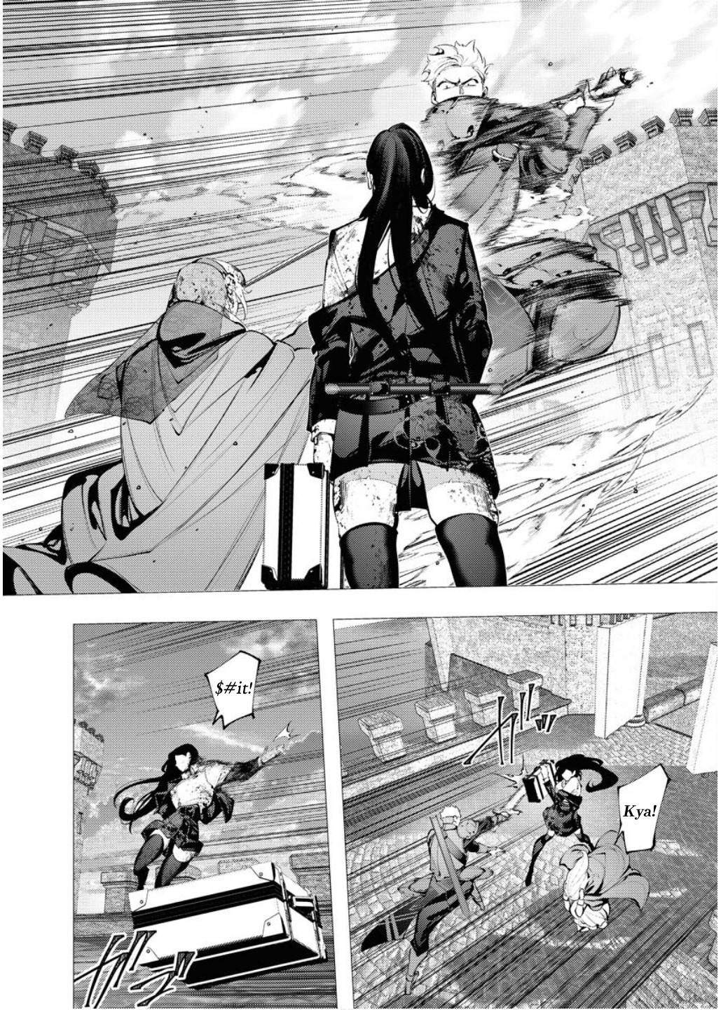 Halaman dari Serial Killer Isekai ni Oritatsu - Isekai Battle Royale Chapter 4