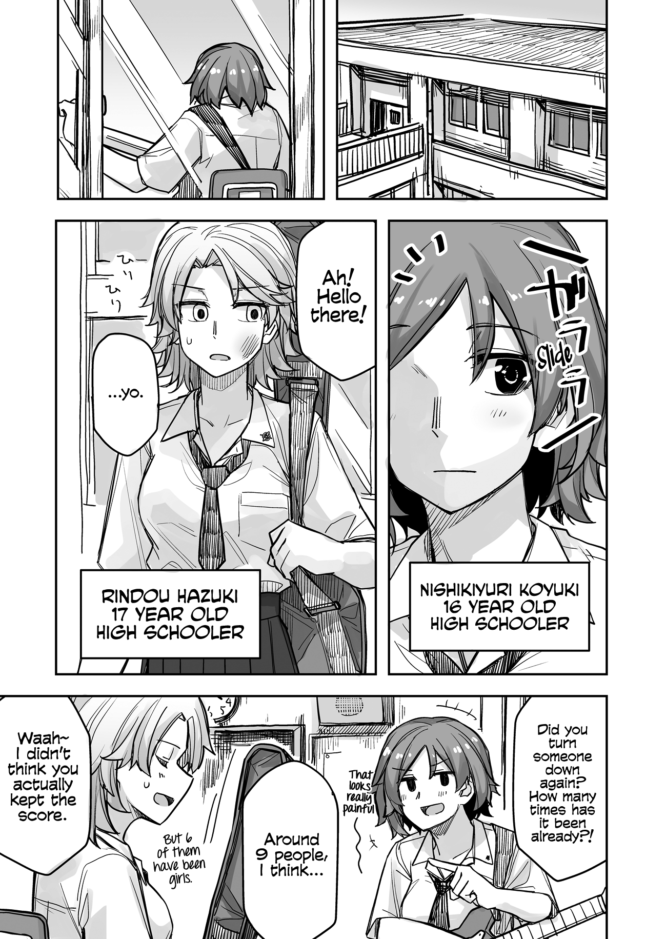 Halaman dari Ikemen Joshi to Josou Danshi Chapter 57