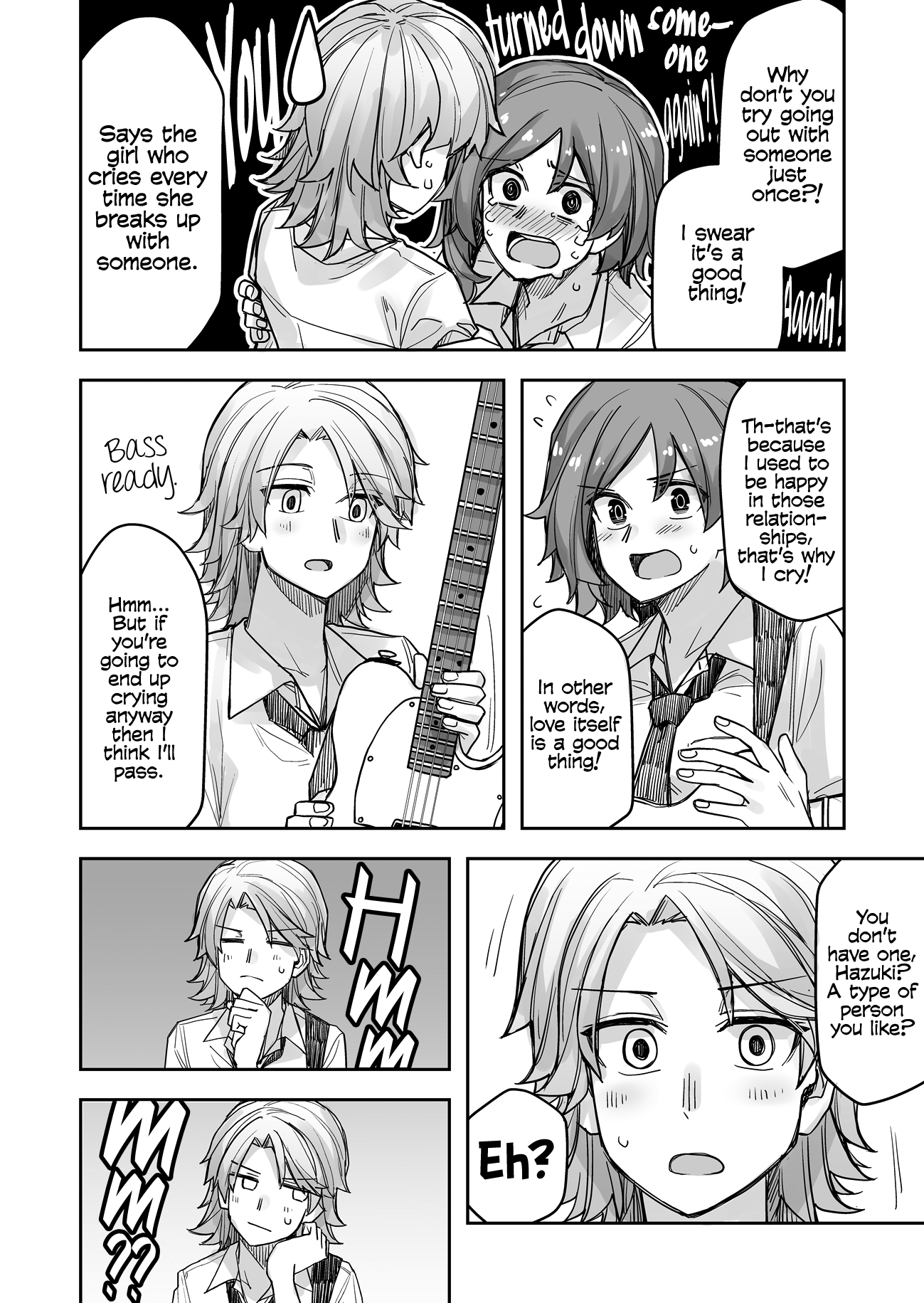 Halaman dari Ikemen Joshi to Josou Danshi Chapter 57