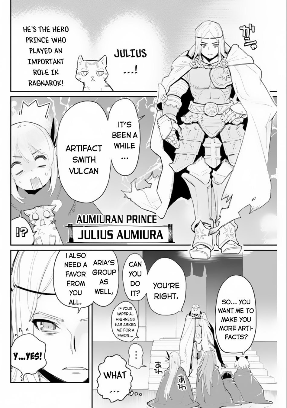 Halaman dari S-Rank Monster no "Behemoth" Dakedo, Neko to Machigawarete Elf Musume no Pet to Shite Kurashitemasu Chapter 44