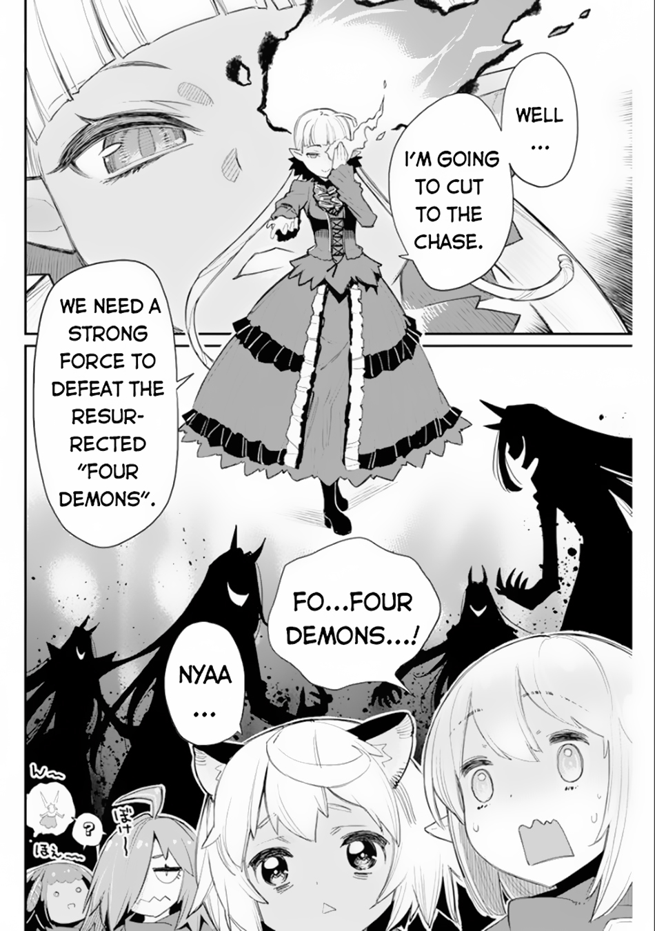 Halaman dari S-Rank Monster no "Behemoth" Dakedo, Neko to Machigawarete Elf Musume no Pet to Shite Kurashitemasu Chapter 44