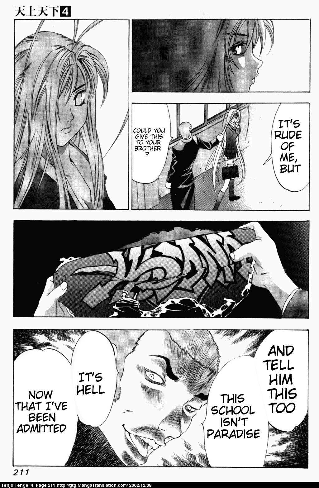 Halaman dari Tenjou Tenge Chapter 26