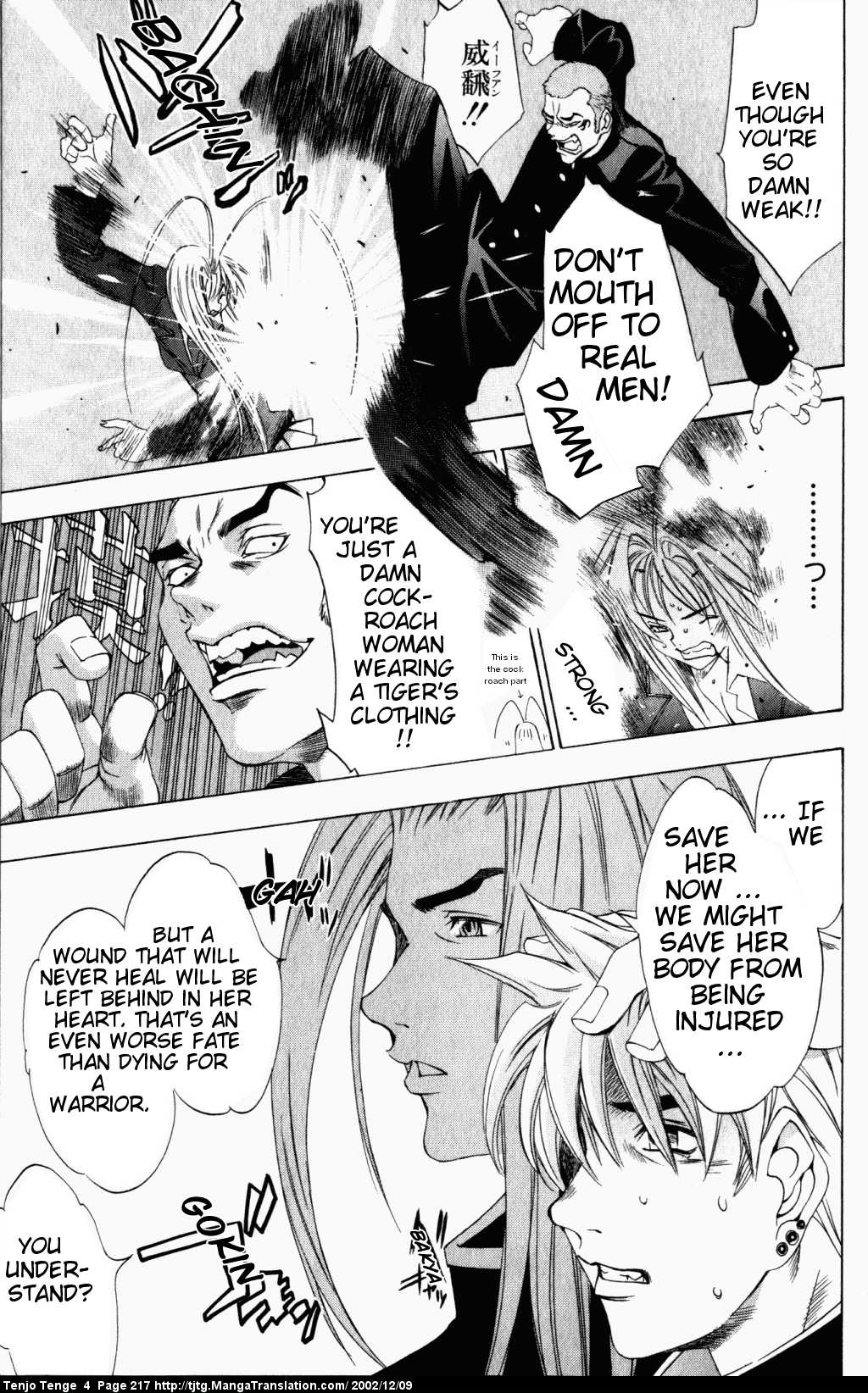 Halaman dari Tenjou Tenge Chapter 26
