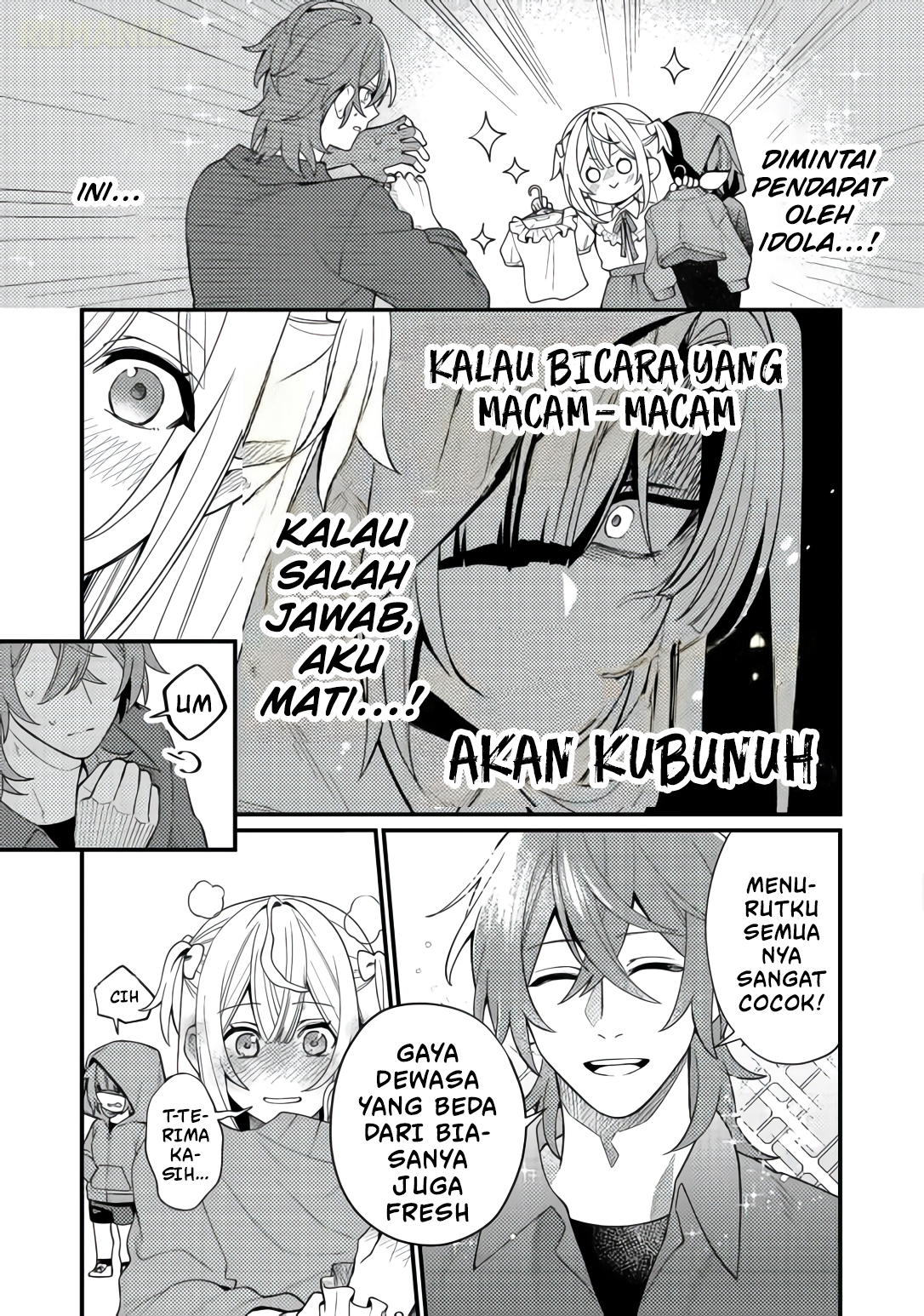 Oshi no Teki ni Natta node @comic Chapter 7 - halaman 12