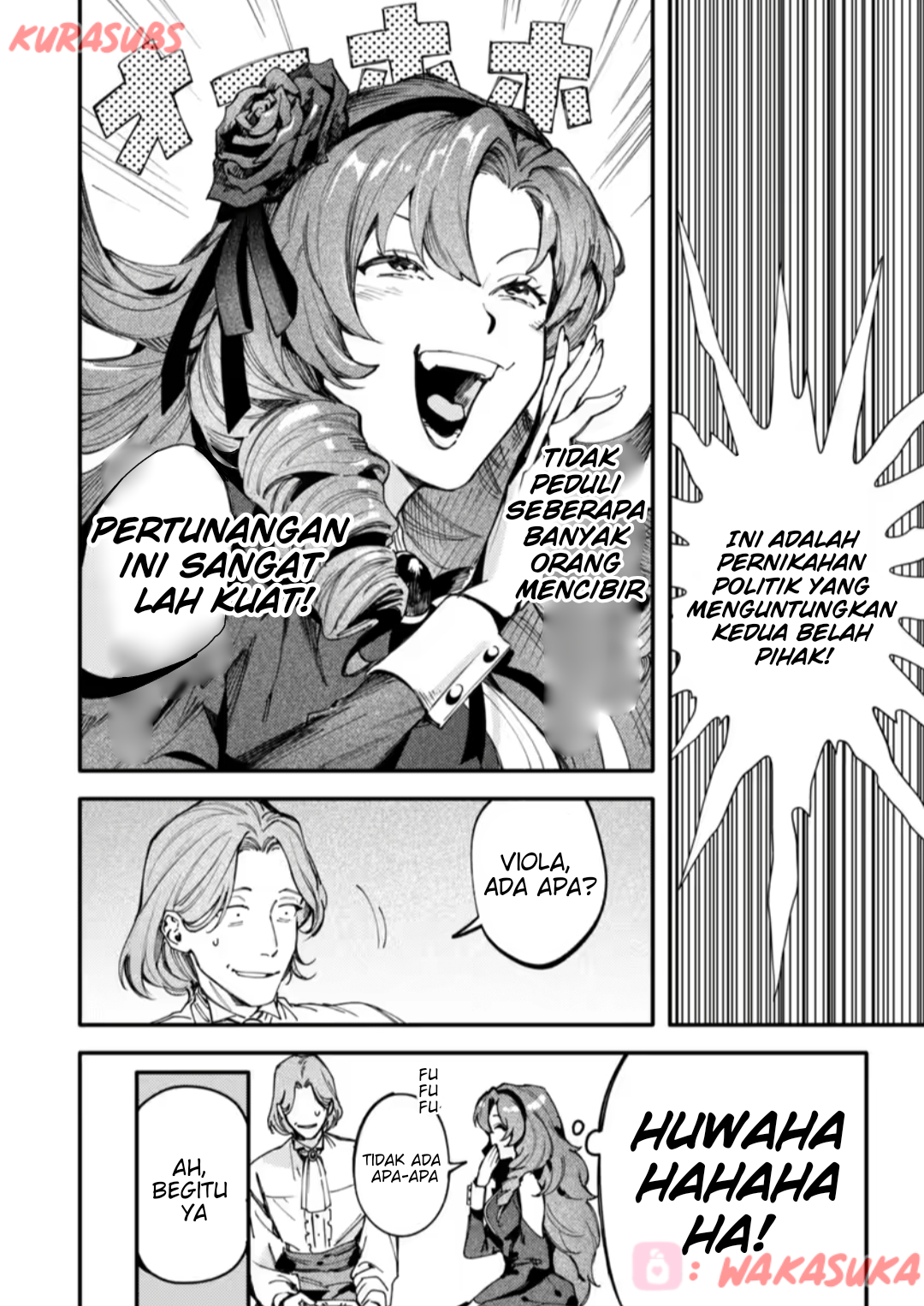 A Fallen Noblewoman's Villain Hymn Chapter 1 - halaman 8