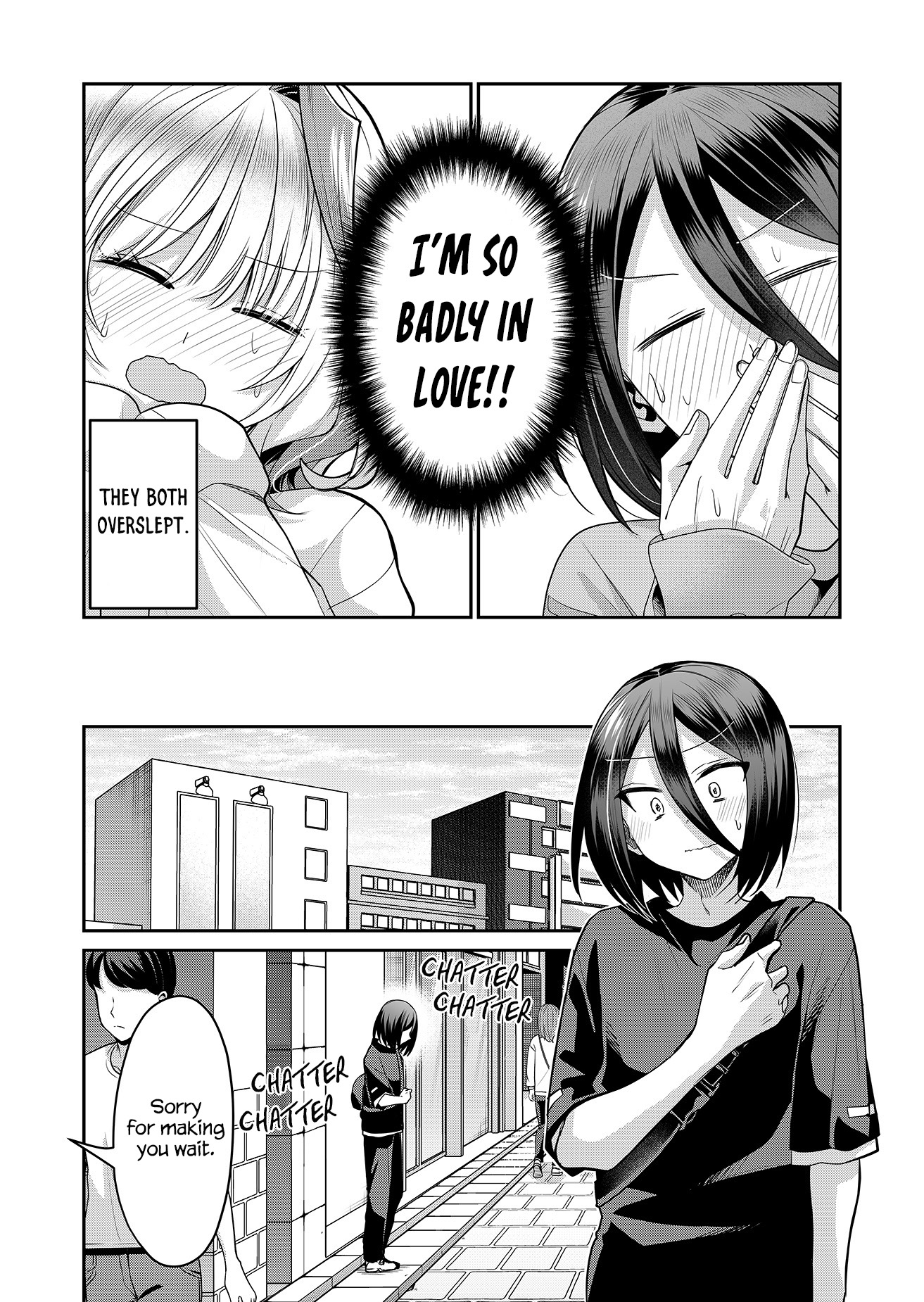 Halaman dari Gal Yome no Himitsu Chapter 30
