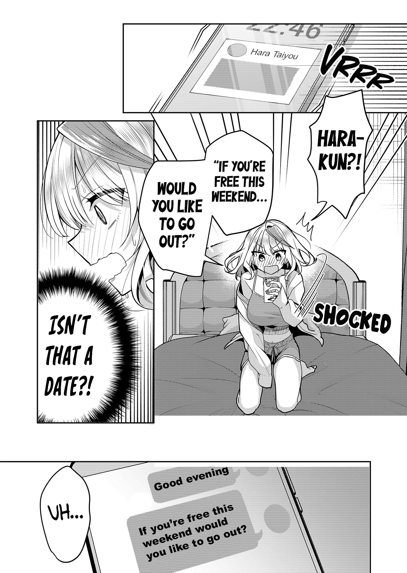Halaman dari Gal Yome no Himitsu Chapter 30
