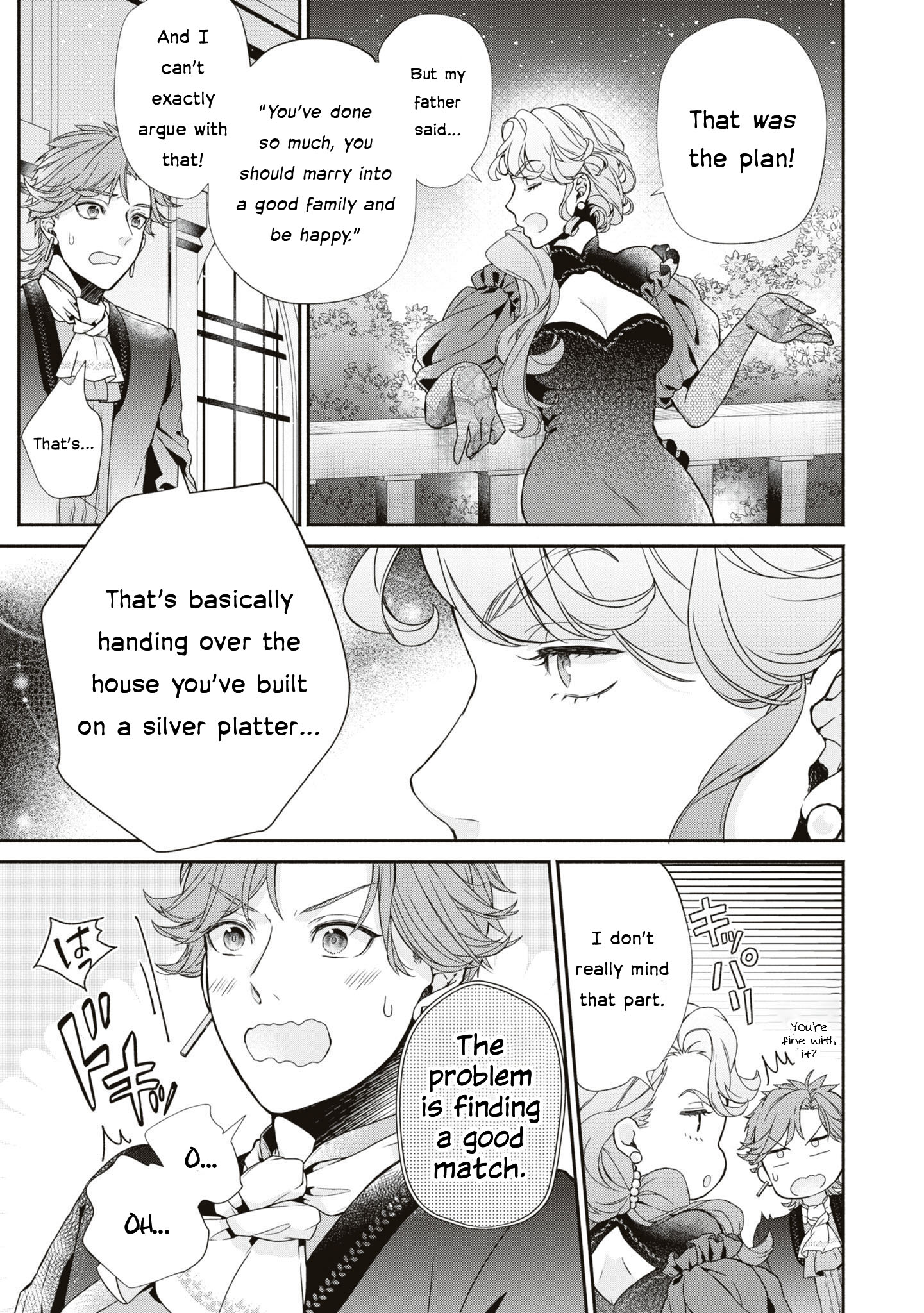 Halaman dari Though I May Be a Villainess, I'll Show You I Can Obtain Happiness! Chapter 1