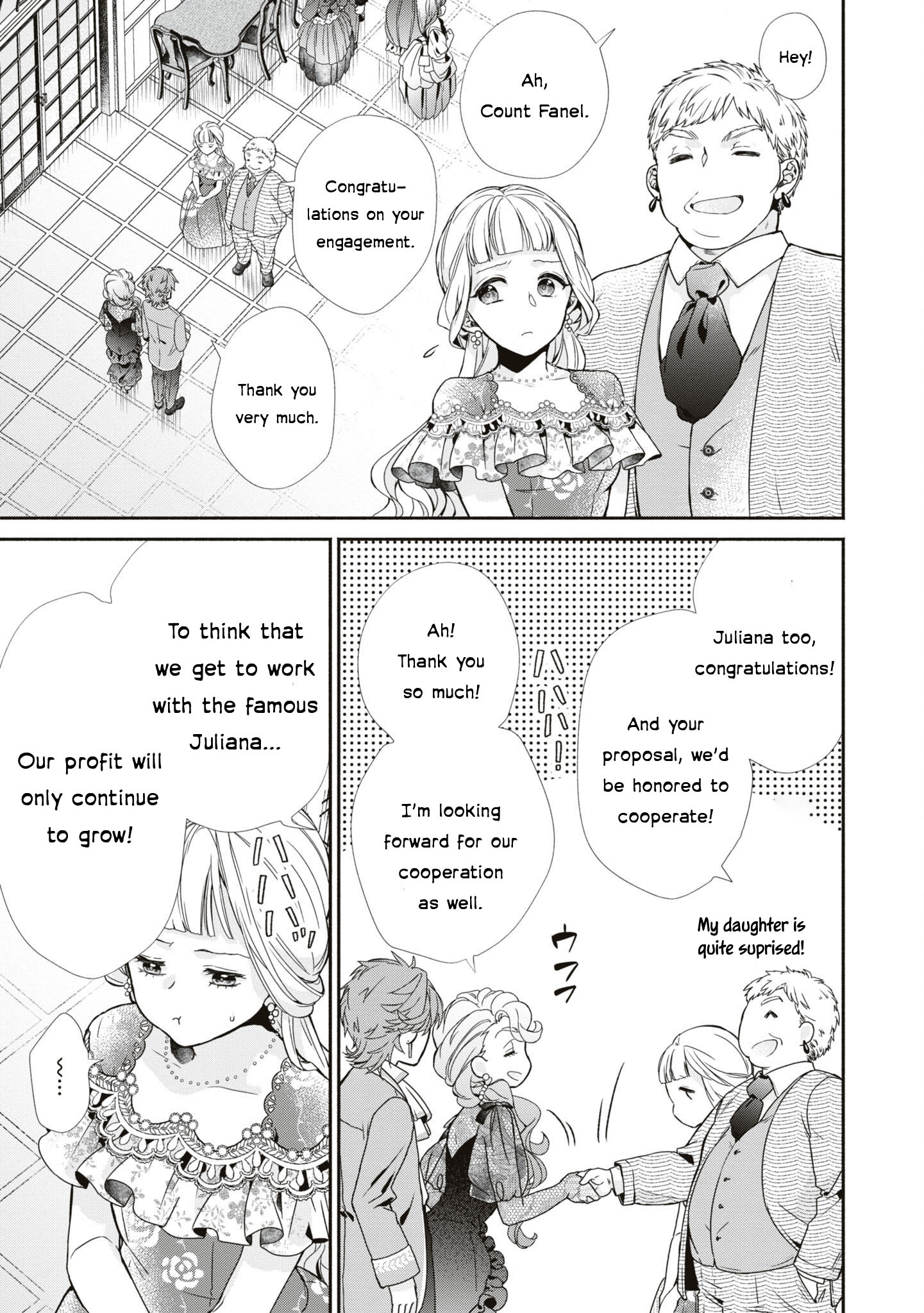 Halaman dari Though I May Be a Villainess, I'll Show You I Can Obtain Happiness! Chapter 1