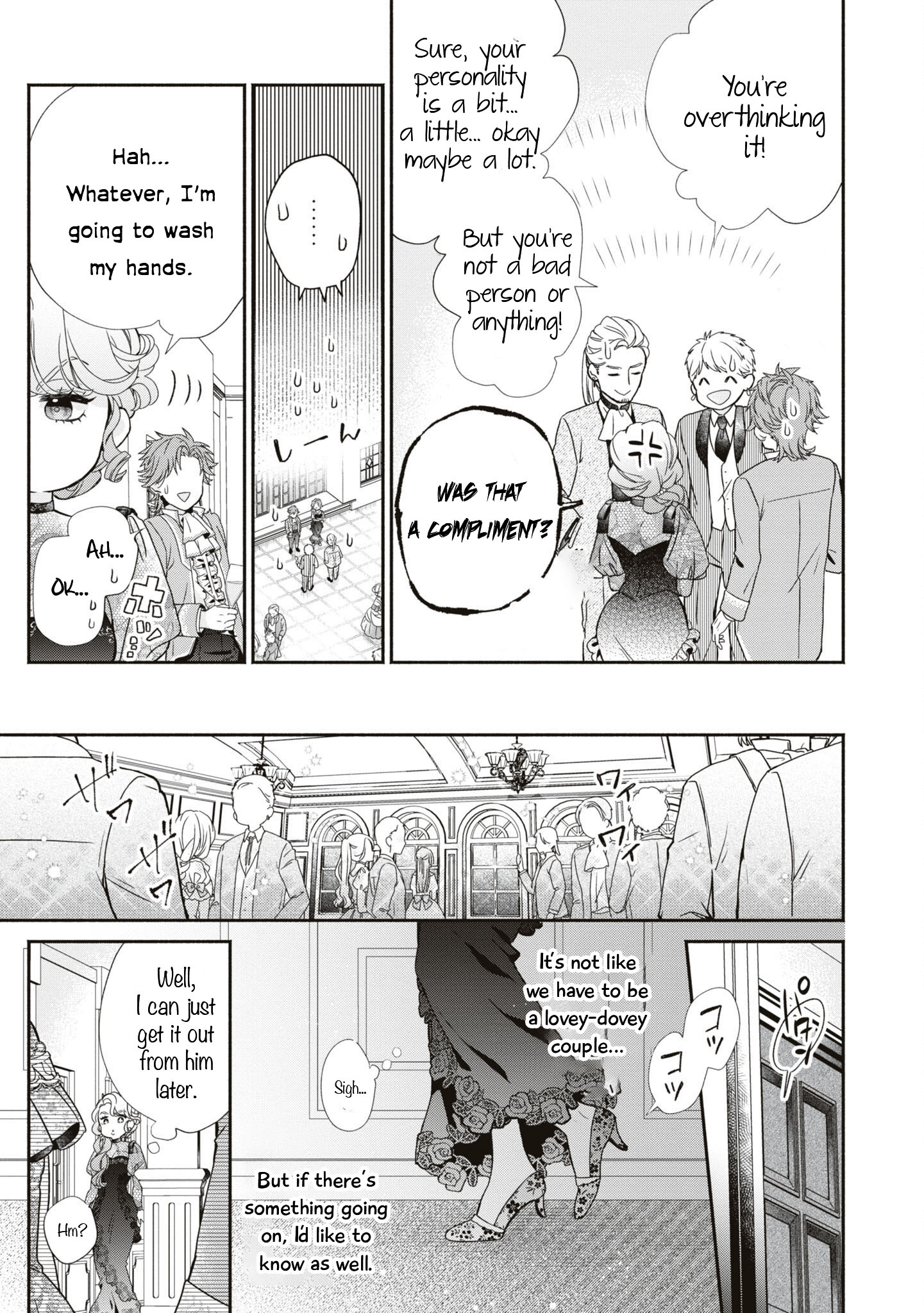 Halaman dari Though I May Be a Villainess, I'll Show You I Can Obtain Happiness! Chapter 1