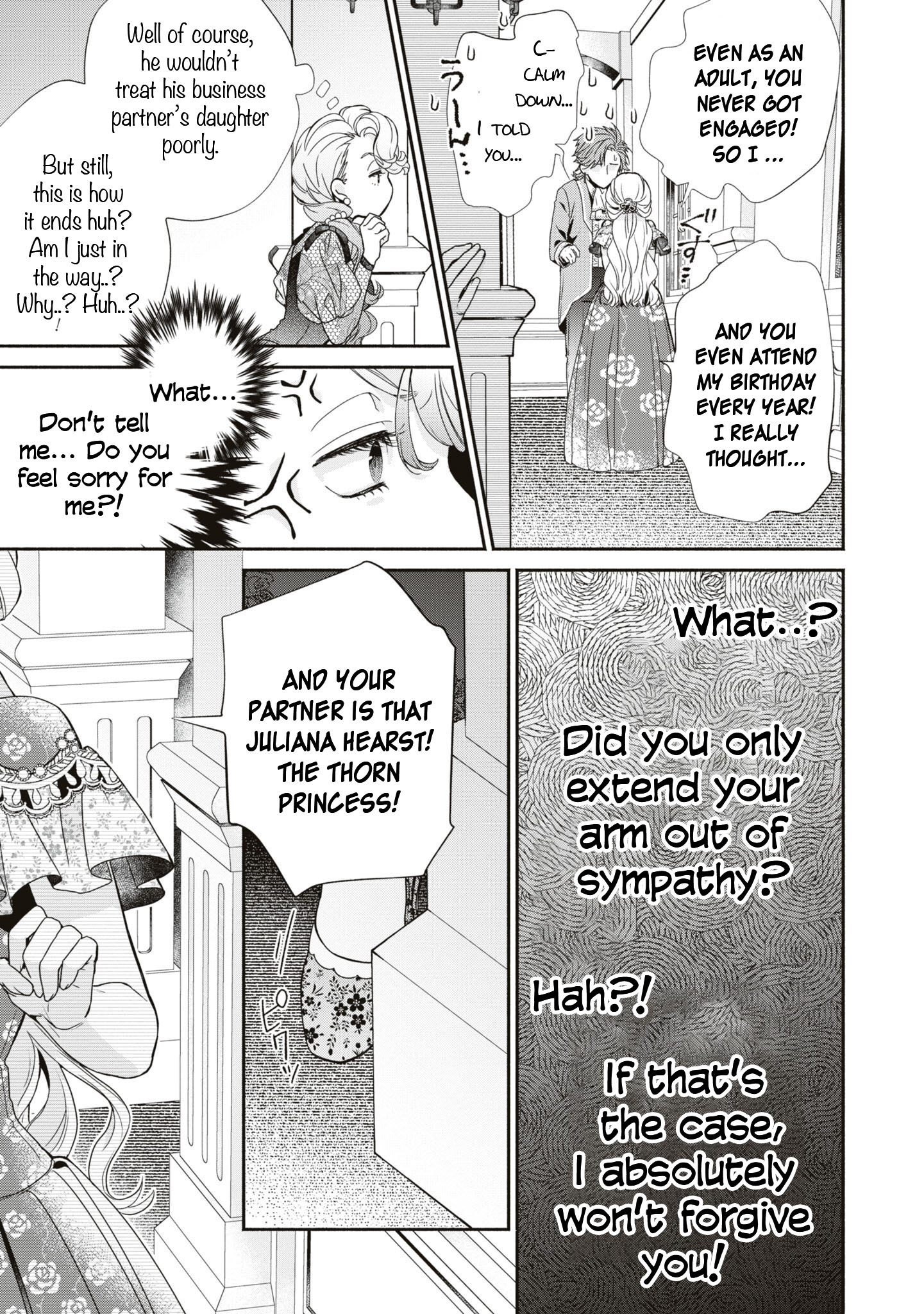 Halaman dari Though I May Be a Villainess, I'll Show You I Can Obtain Happiness! Chapter 1