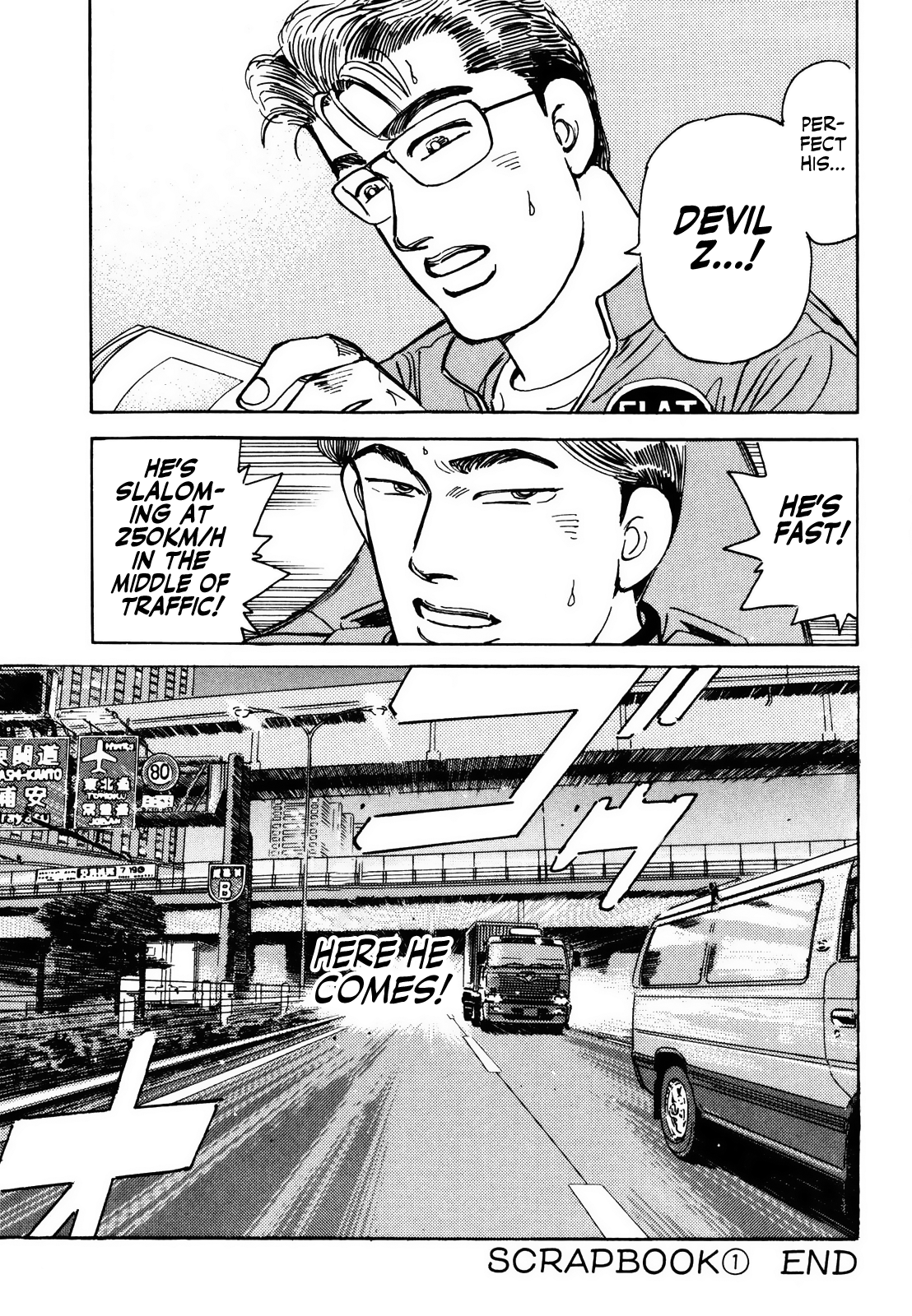 Halaman dari Wangan Midnight Chapter 161
