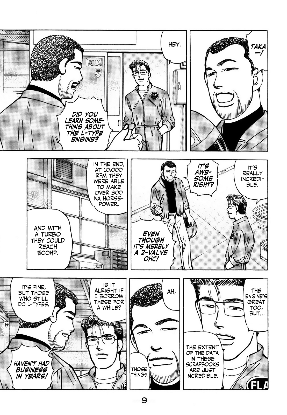 Halaman dari Wangan Midnight Chapter 161