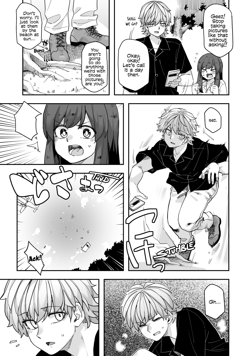 Halaman dari Ikemen Joshi to Josou Danshi Chapter 116