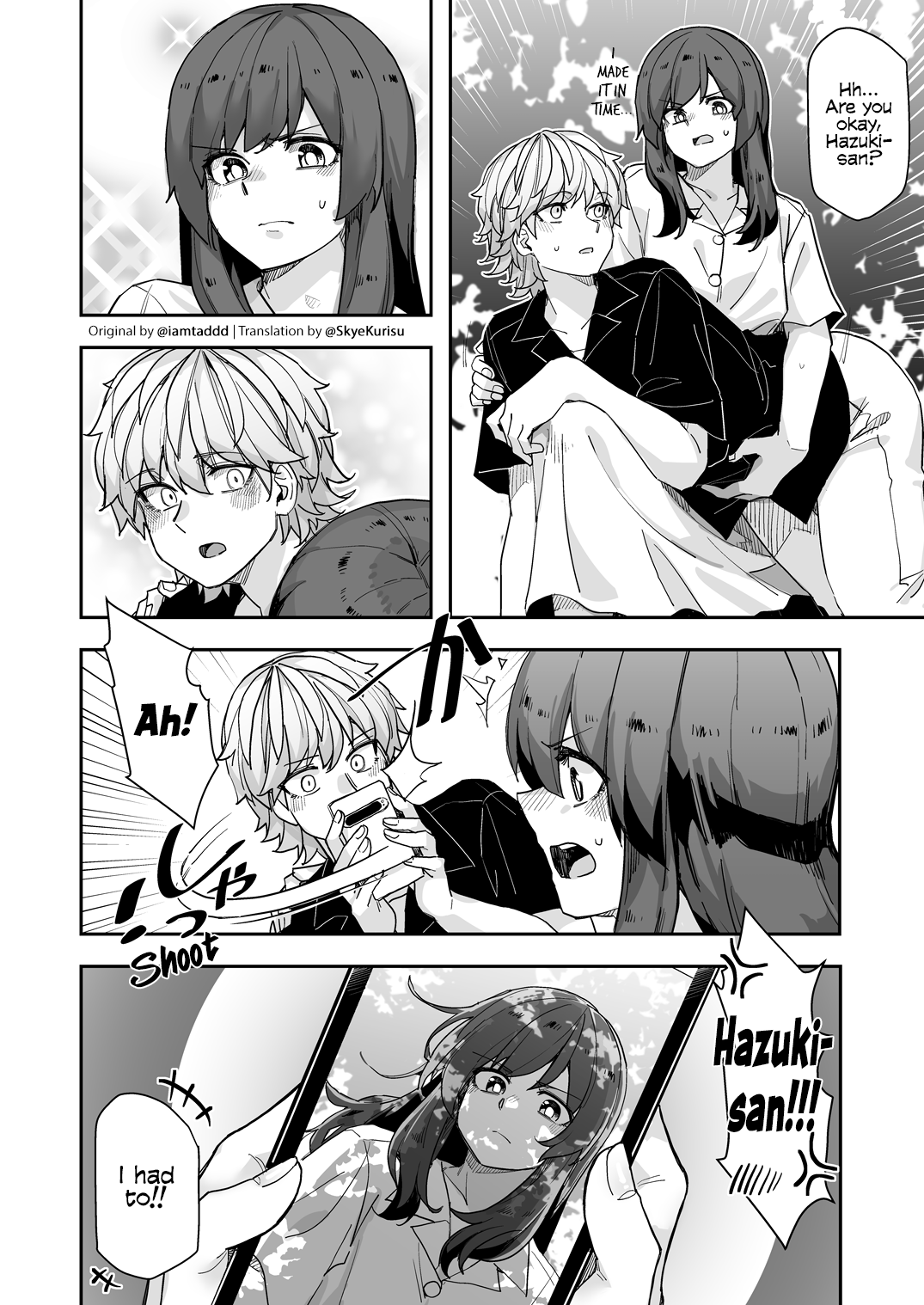 Halaman dari Ikemen Joshi to Josou Danshi Chapter 116