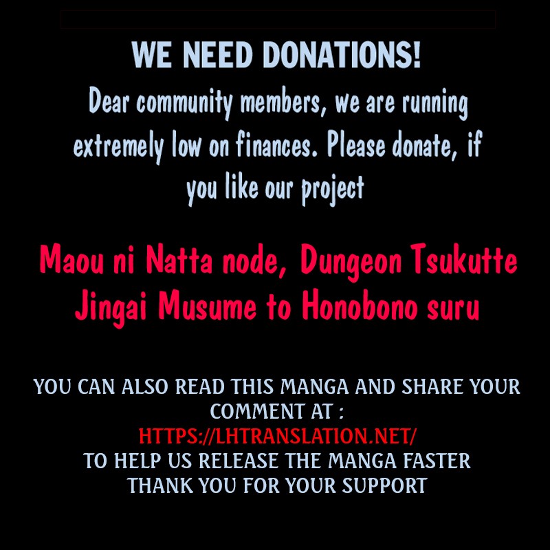 Halaman dari Maou ni Natta node, Dungeon Tsukutte Jingai Musume to Honobono Suru Chapter 12