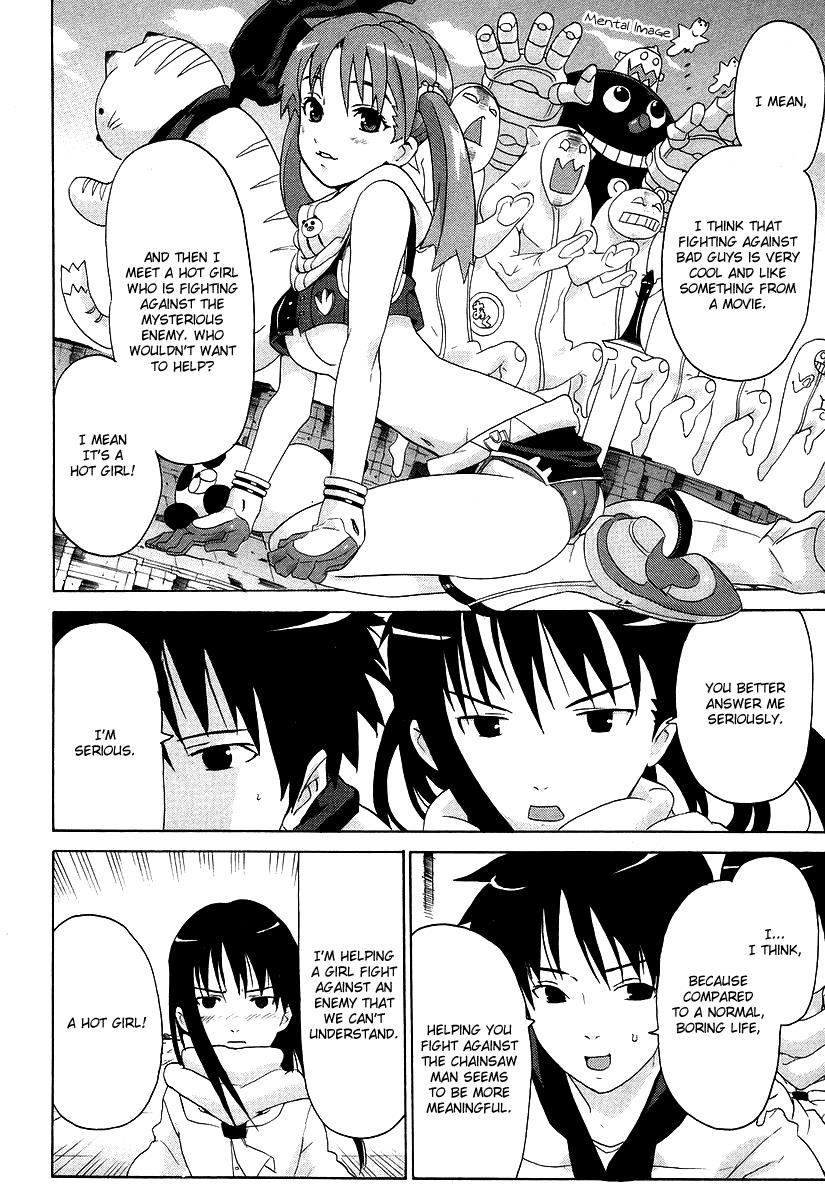 Halaman dari Negative Happy Chainsaw Edge Chapter 4