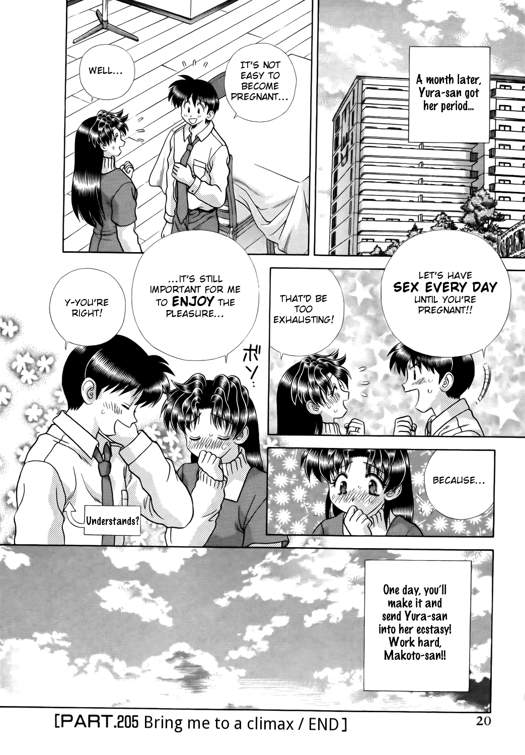 Halaman dari Futari Ecchi Chapter 205