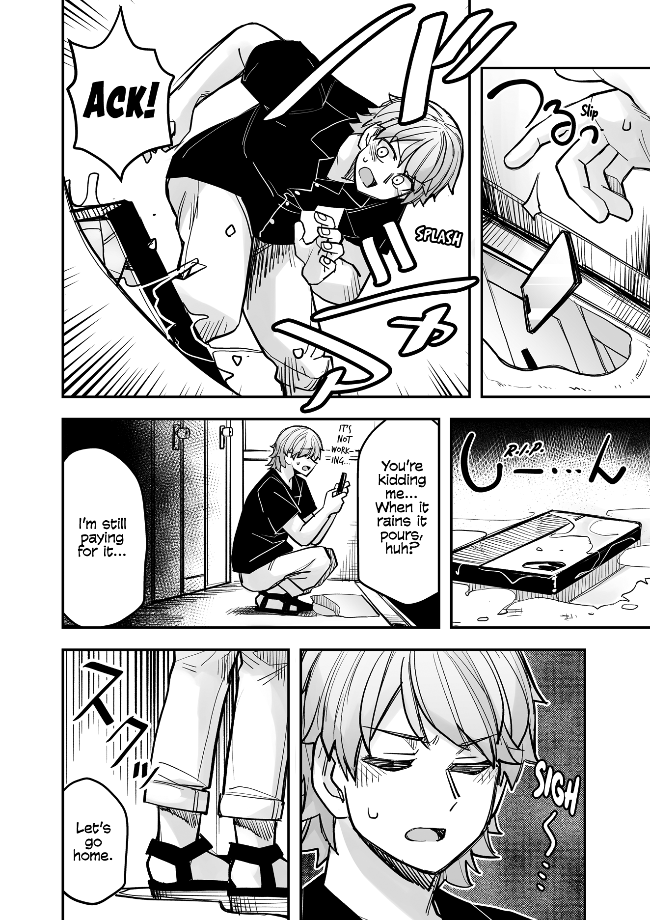 Halaman dari Ikemen Joshi to Josou Danshi Chapter 103