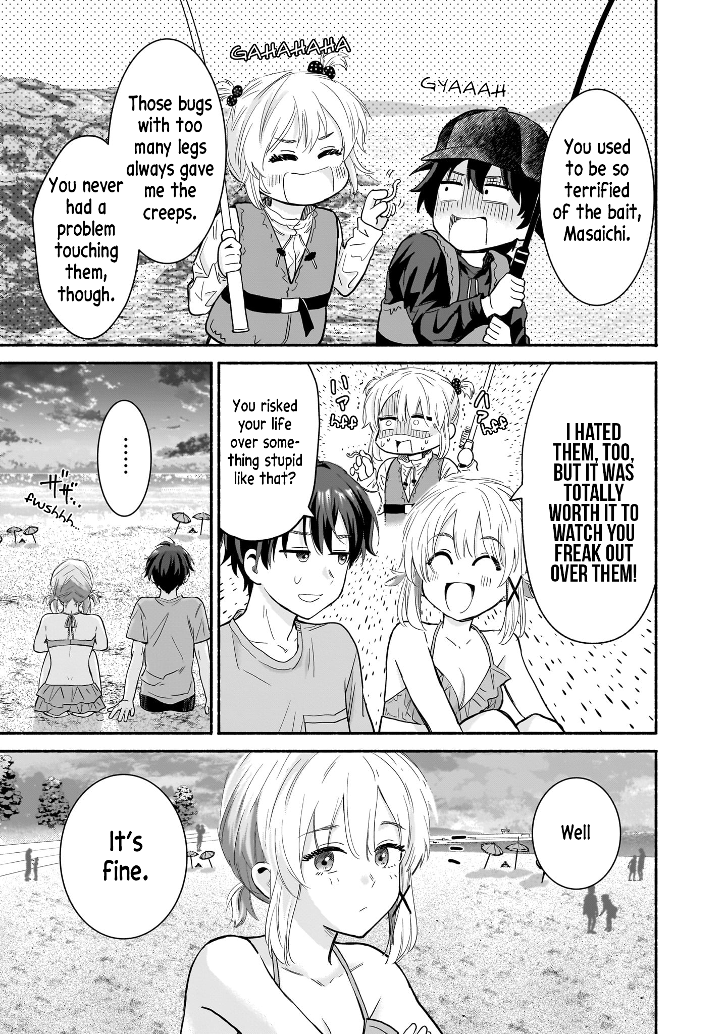 Nee, Mou Isso Tsukiacchau? Osananajimi no Bishoujo ni Tanomarete, Kamofura Kareshi Hajimemashita Chapter 30 Page 17