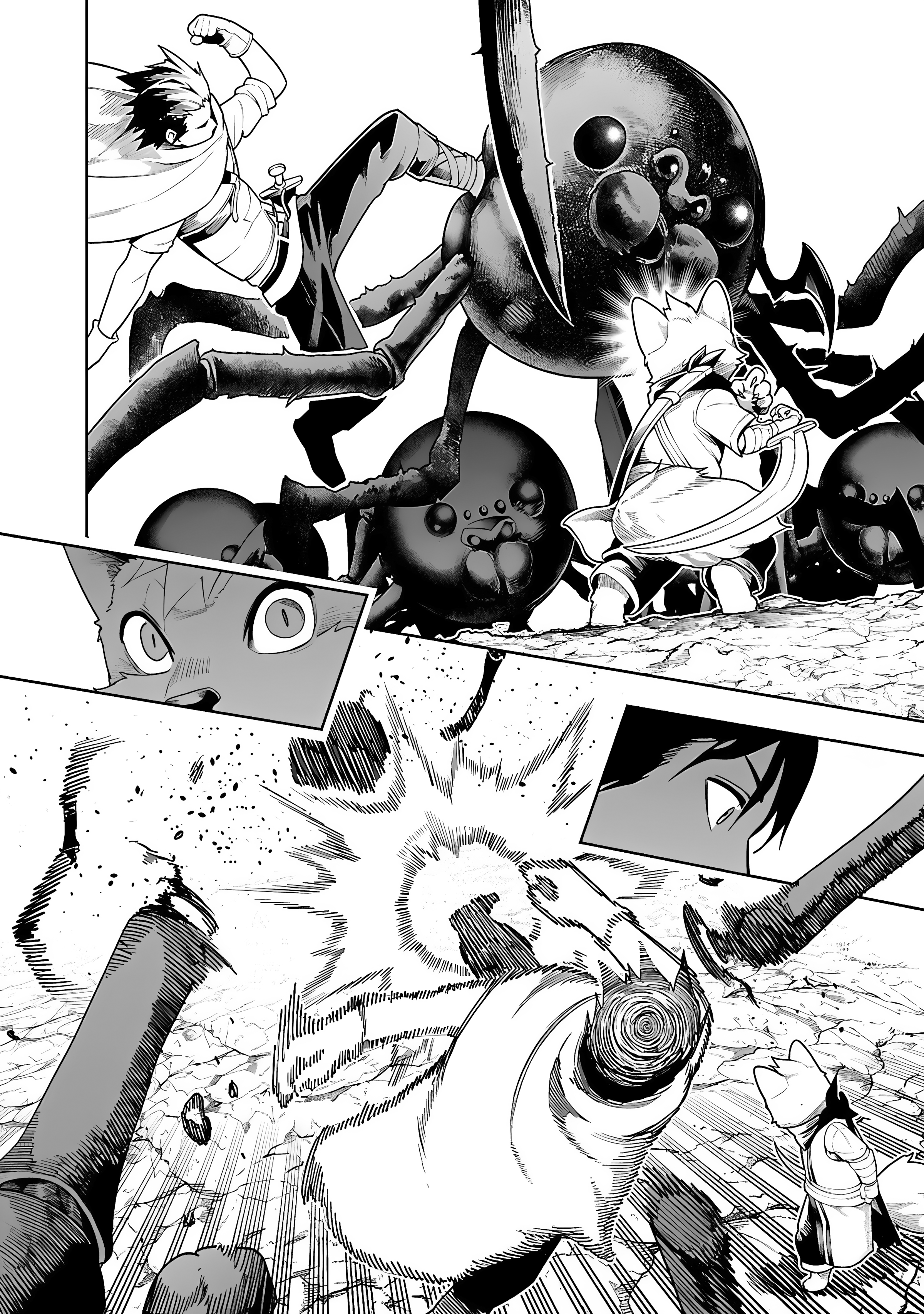 Halaman dari Tsuihousareru Tabi ni Skill wo Te ni Ireta Ore ga, 100 no Isekai de 2-shuume Musou Chapter 23