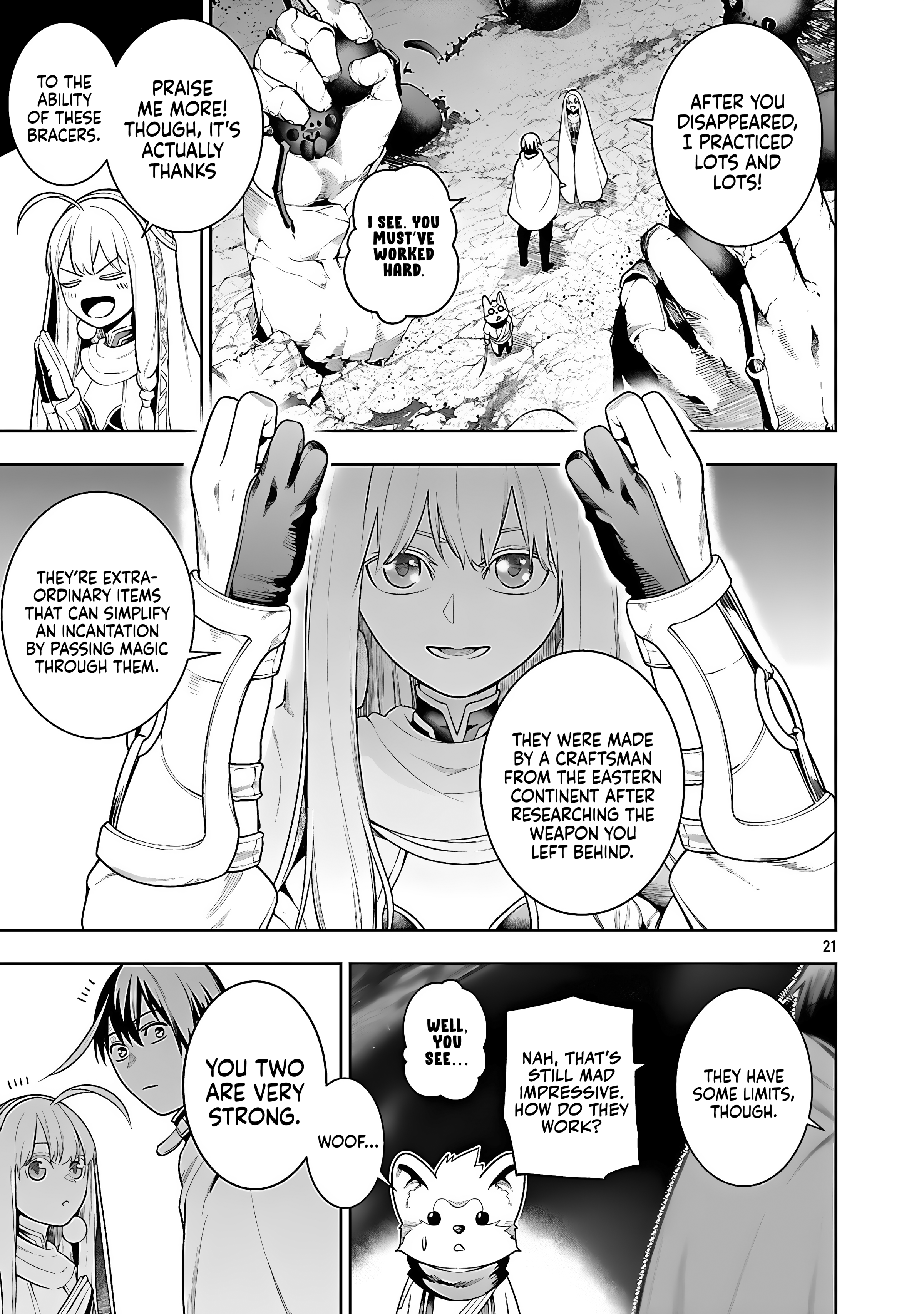 Halaman dari Tsuihousareru Tabi ni Skill wo Te ni Ireta Ore ga, 100 no Isekai de 2-shuume Musou Chapter 23