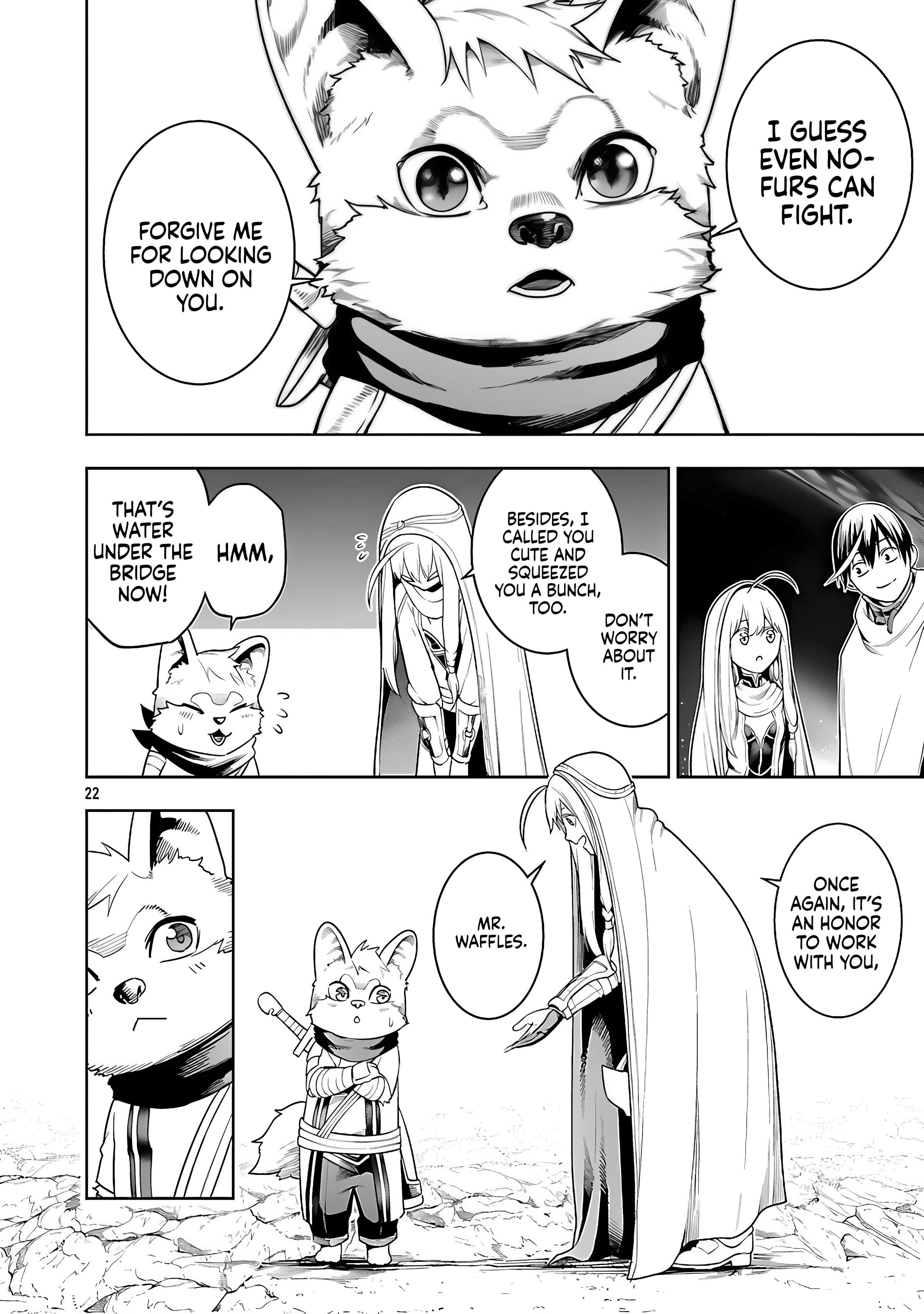 Halaman dari Tsuihousareru Tabi ni Skill wo Te ni Ireta Ore ga, 100 no Isekai de 2-shuume Musou Chapter 23