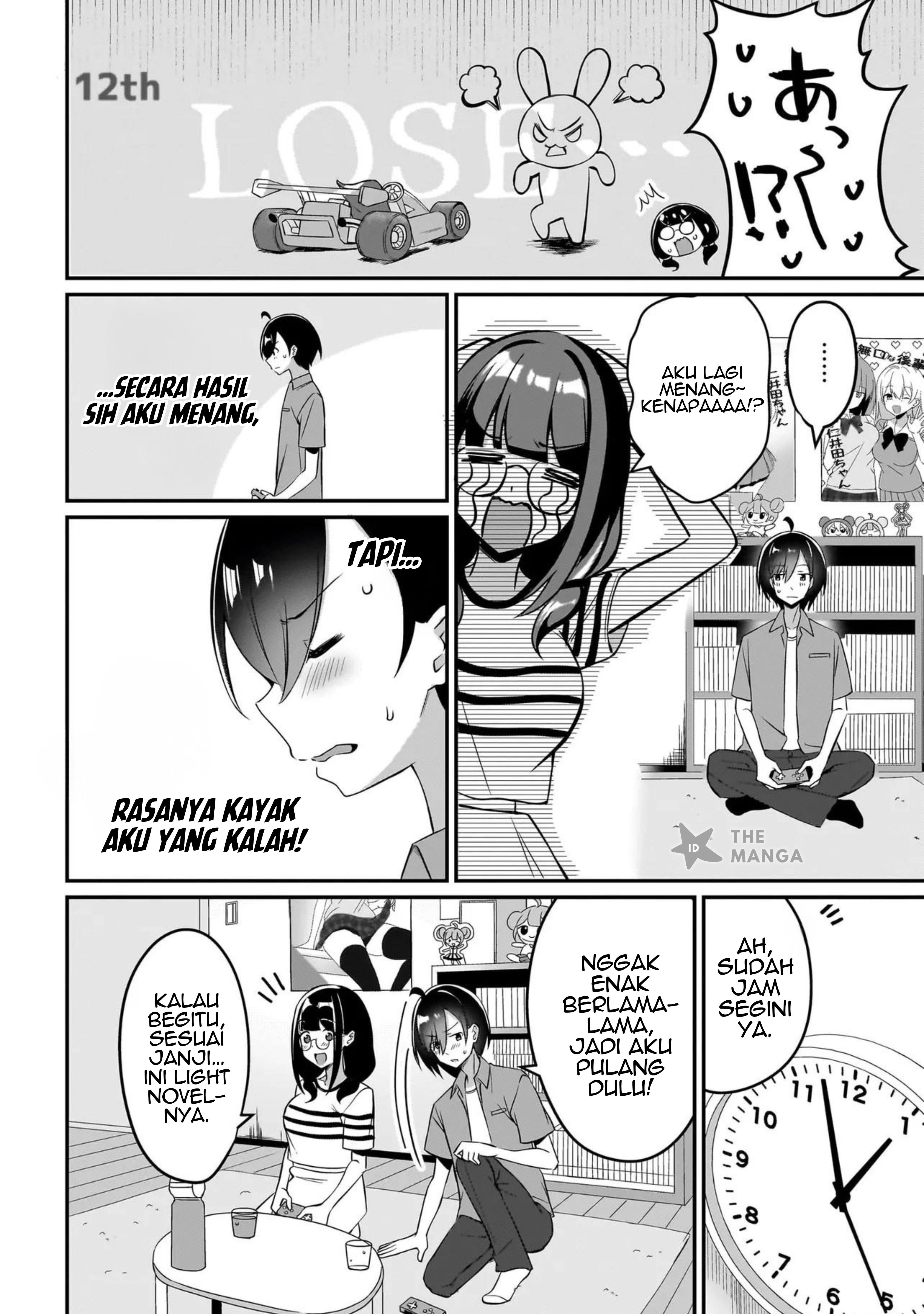 Maigo no Onnanoko wo Ie made Todoketara, Genkan kara Detekita no wa Gakunen Ichi no Bishoujo deshita Chapter 8.2 - halaman 4