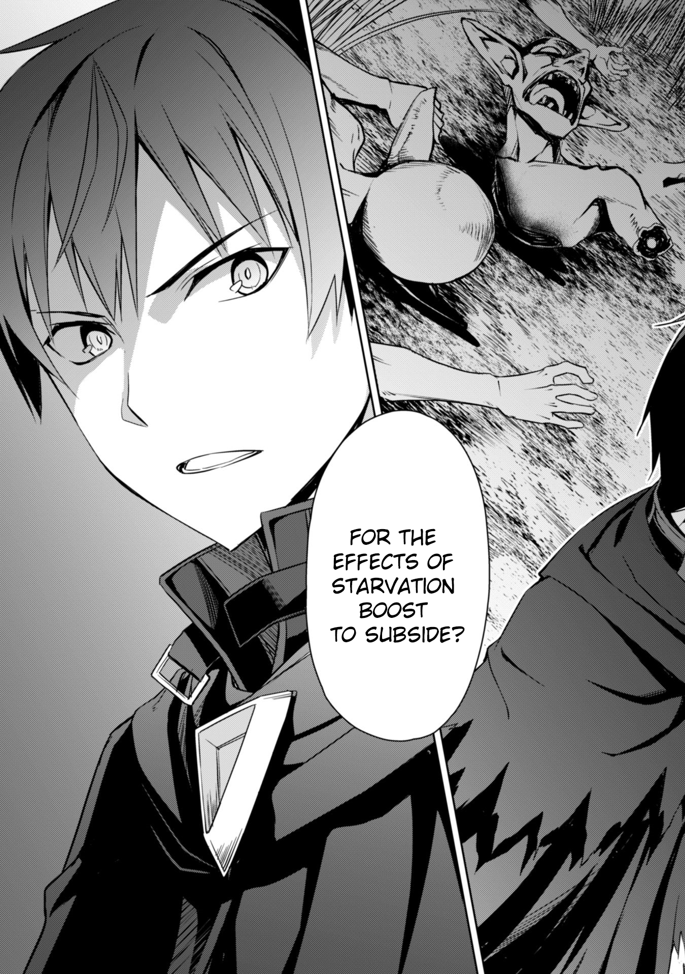 Halaman dari Boushoku no Berserk ~Ore dake Level to Iu Gainen wo Toppa suru~ Chapter 5