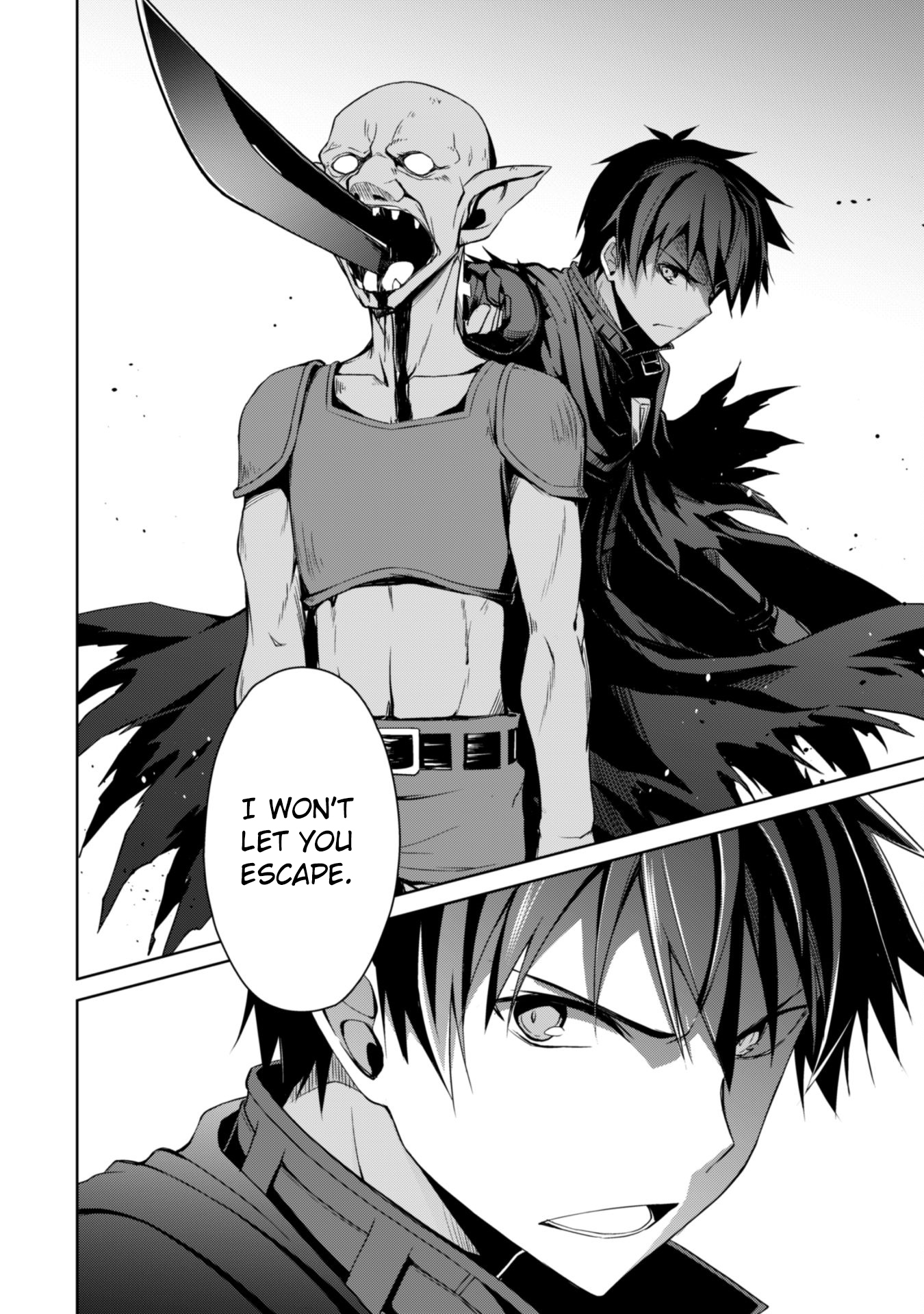 Halaman dari Boushoku no Berserk ~Ore dake Level to Iu Gainen wo Toppa suru~ Chapter 5