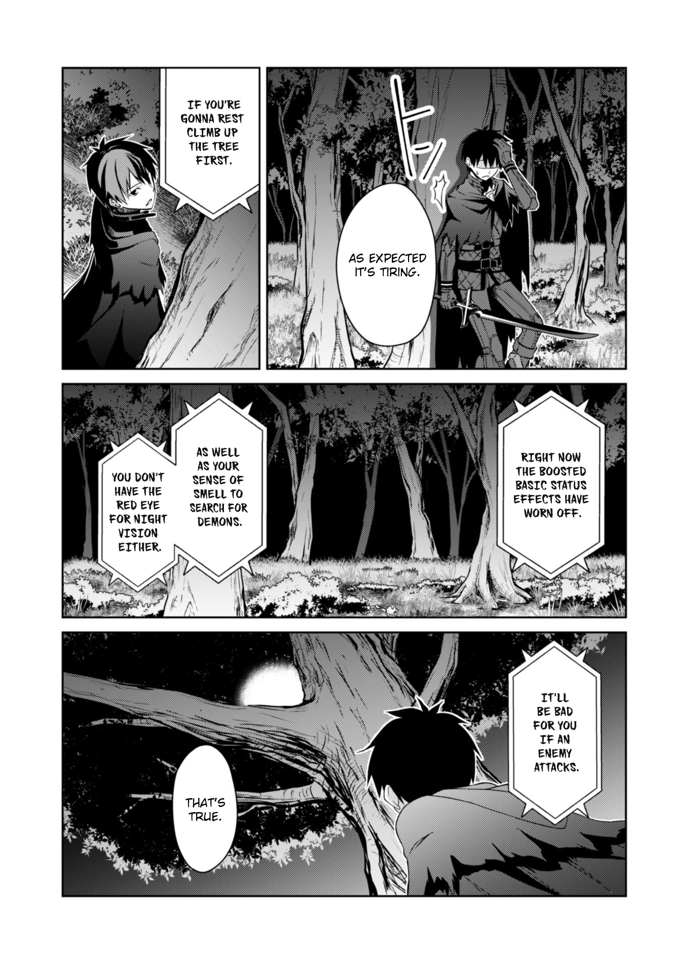 Halaman dari Boushoku no Berserk ~Ore dake Level to Iu Gainen wo Toppa suru~ Chapter 5