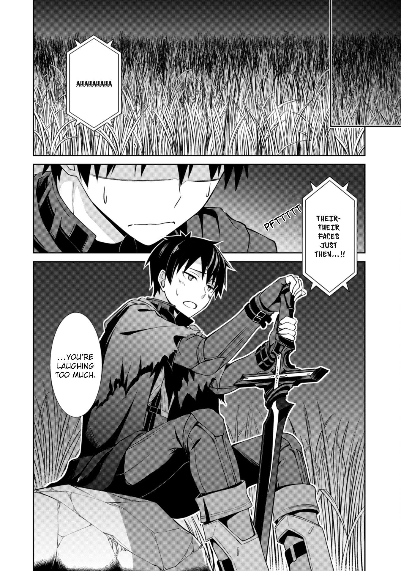 Halaman dari Boushoku no Berserk ~Ore dake Level to Iu Gainen wo Toppa suru~ Chapter 5