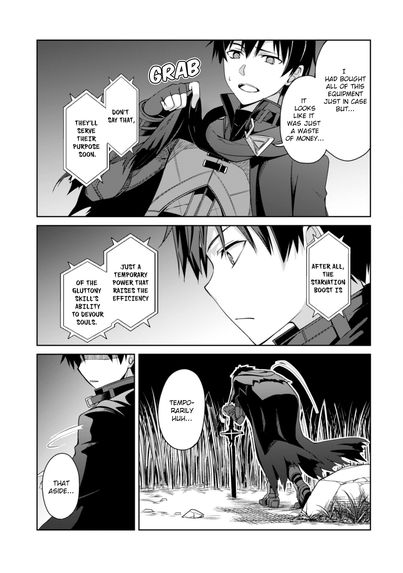 Halaman dari Boushoku no Berserk ~Ore dake Level to Iu Gainen wo Toppa suru~ Chapter 5